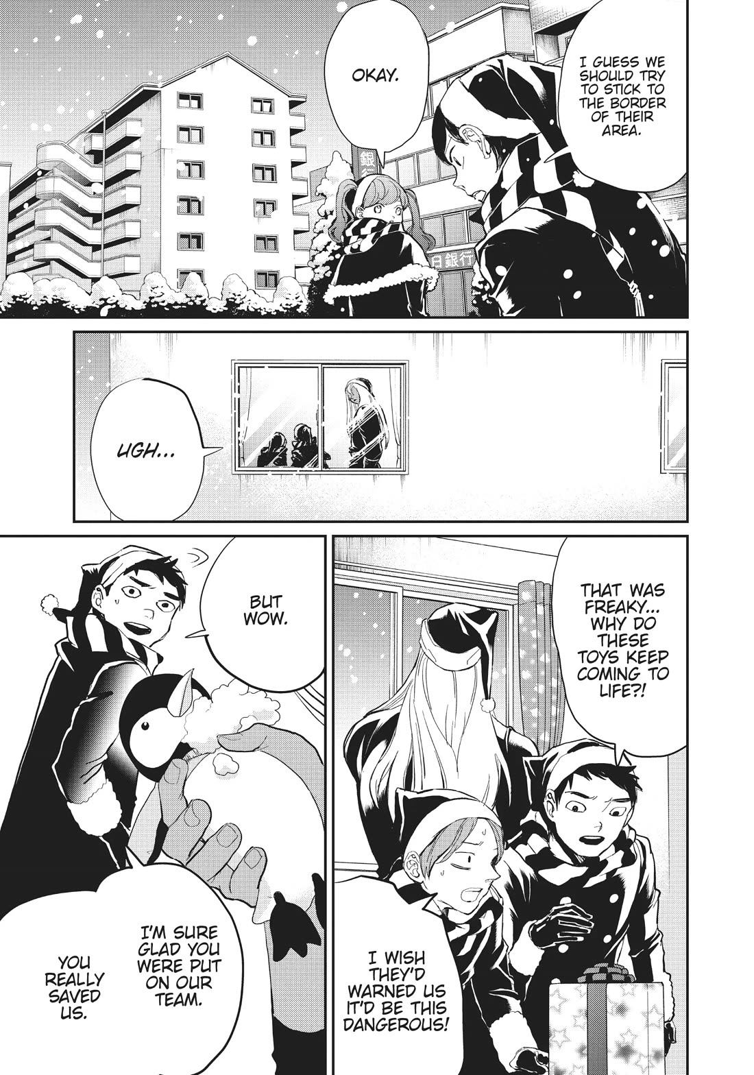 Black Night Parade Chapter 18 page 20 - Chapter 18: It's On, Brother! Santa Mania!