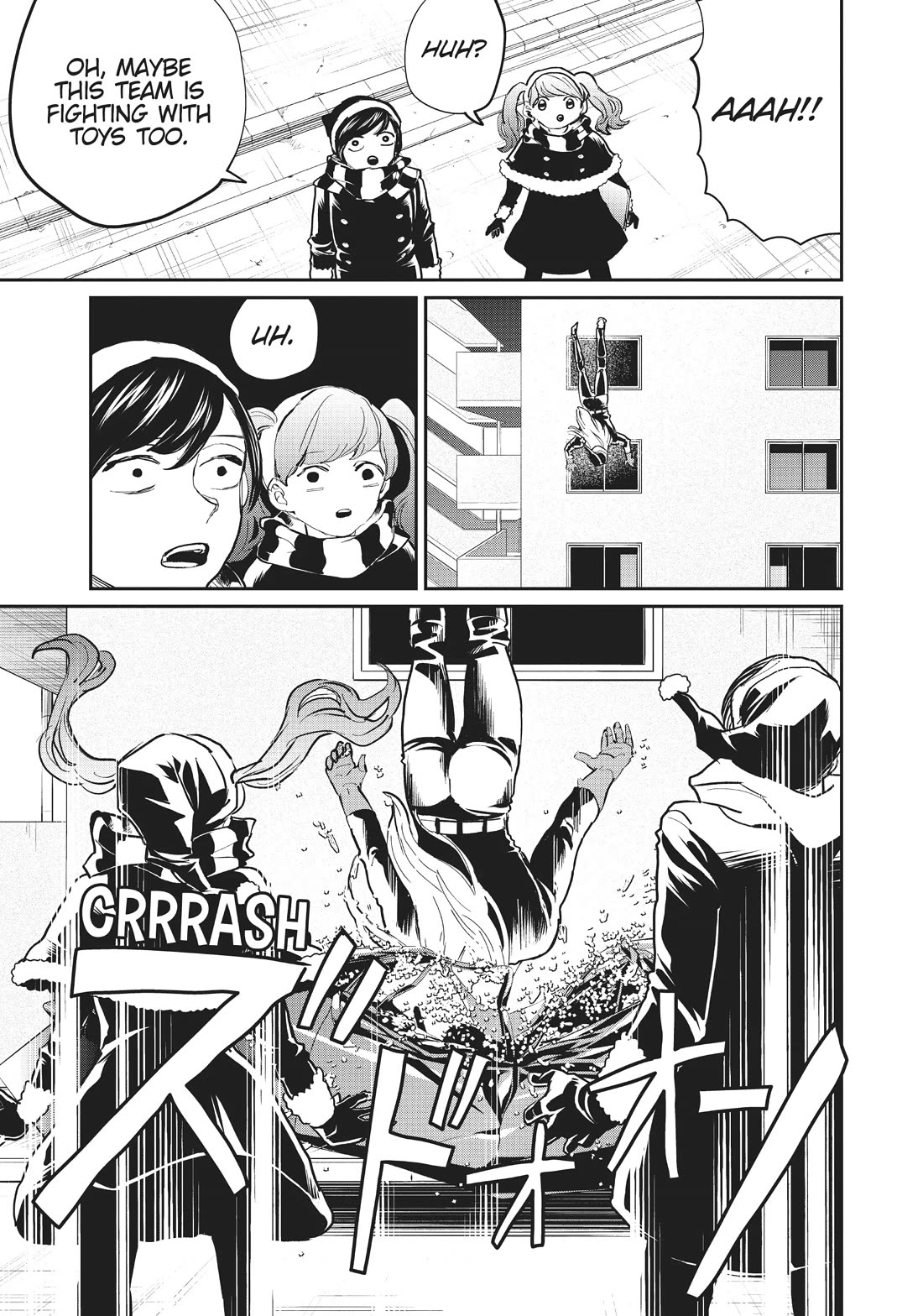 Black Night Parade Chapter 18 page 22 - Chapter 18: It's On, Brother! Santa Mania!
