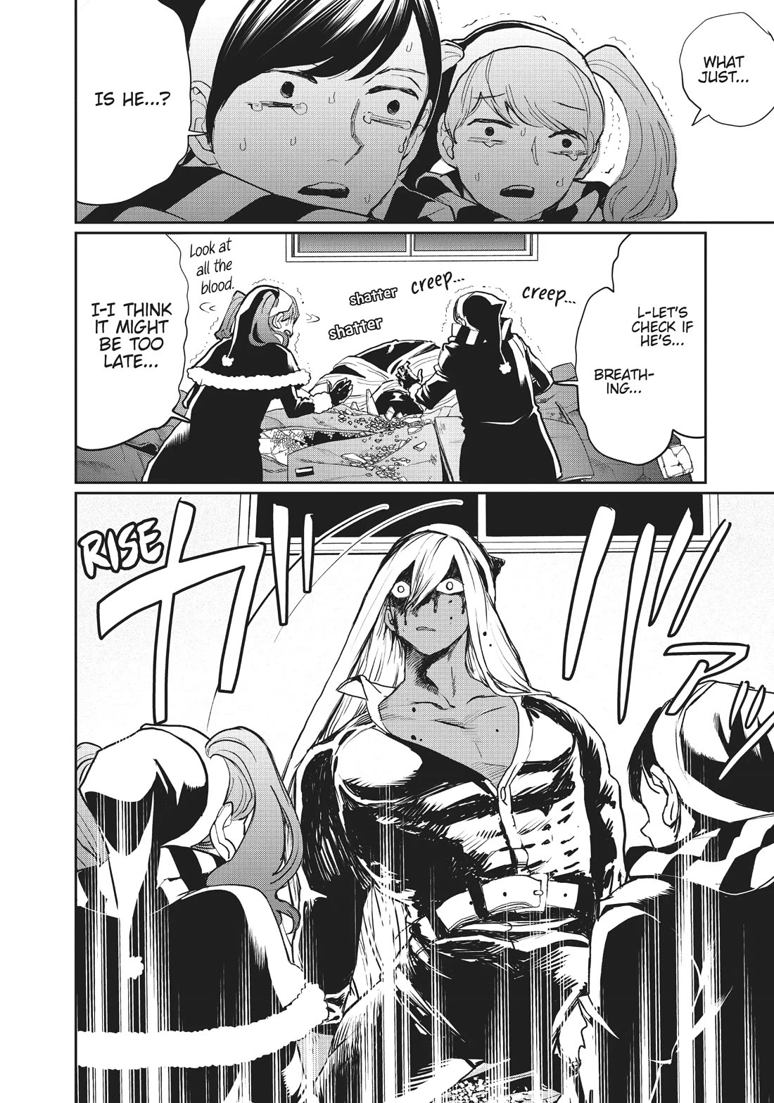 Black Night Parade Chapter 18 page 23 - Chapter 18: It's On, Brother! Santa Mania!
