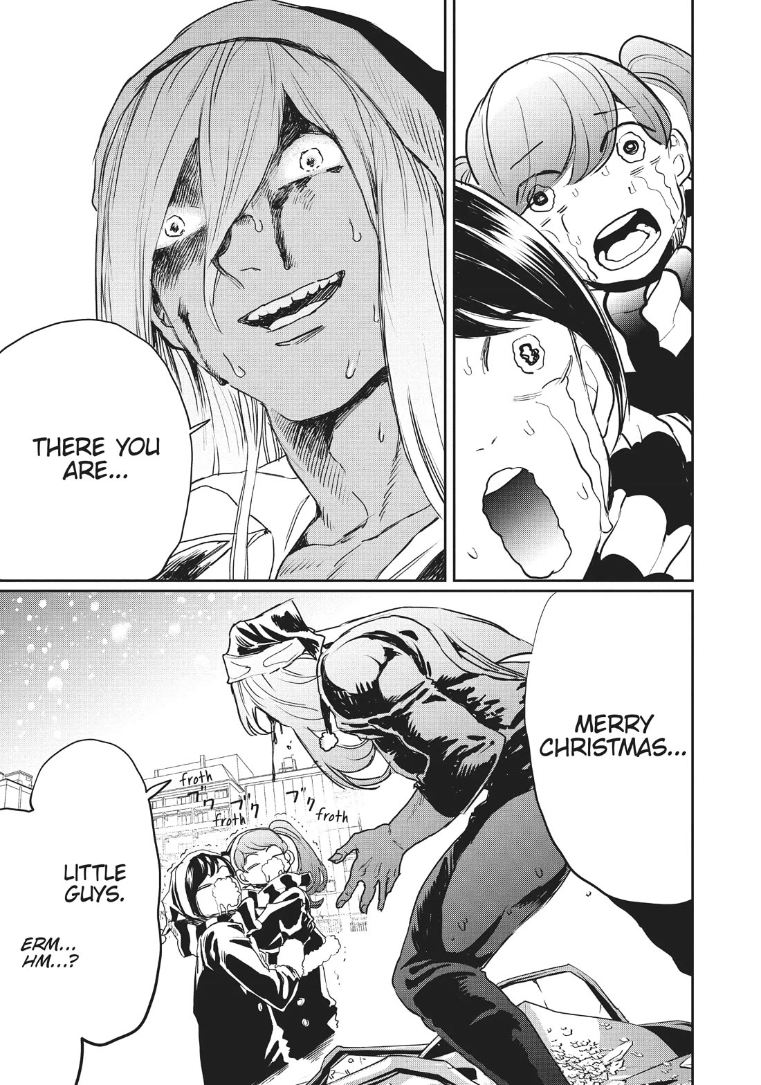 Black Night Parade Chapter 18 page 24 - Chapter 18: It's On, Brother! Santa Mania!