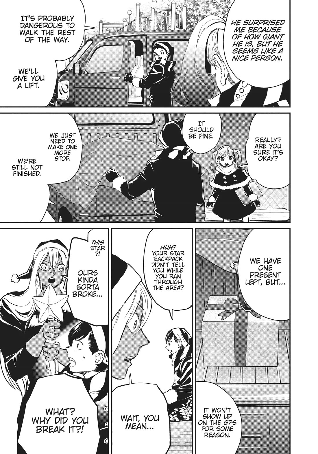 Black Night Parade Chapter 18 page 26 - Chapter 18: It's On, Brother! Santa Mania!