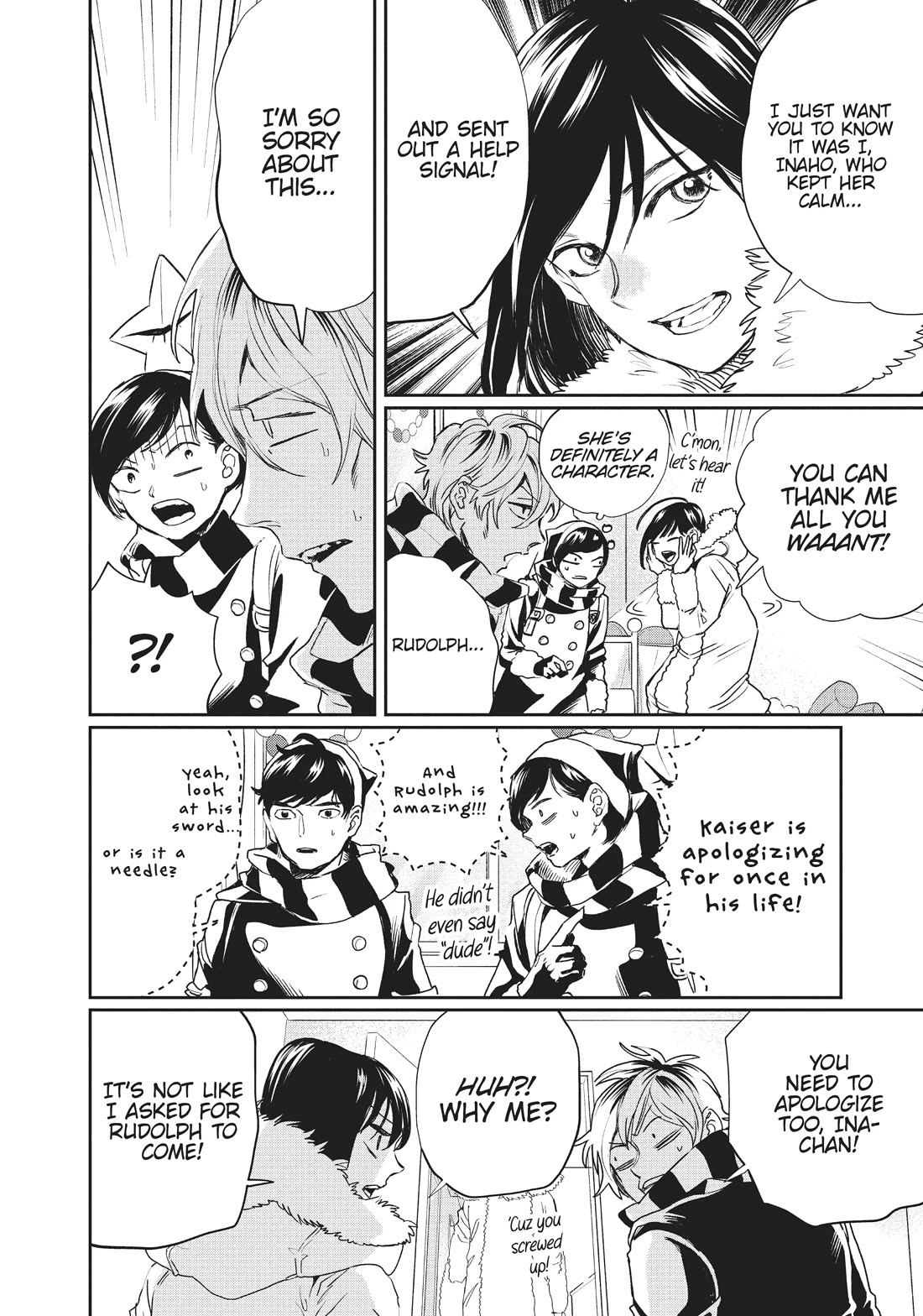 Black Night Parade Chapter 18 page 3 - Chapter 18: It's On, Brother! Santa Mania!