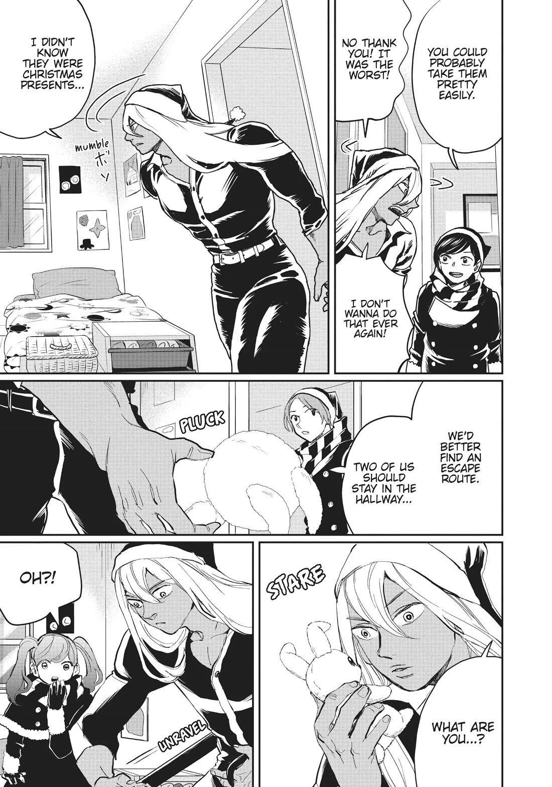 Black Night Parade Chapter 18 page 32 - Chapter 18: It's On, Brother! Santa Mania!