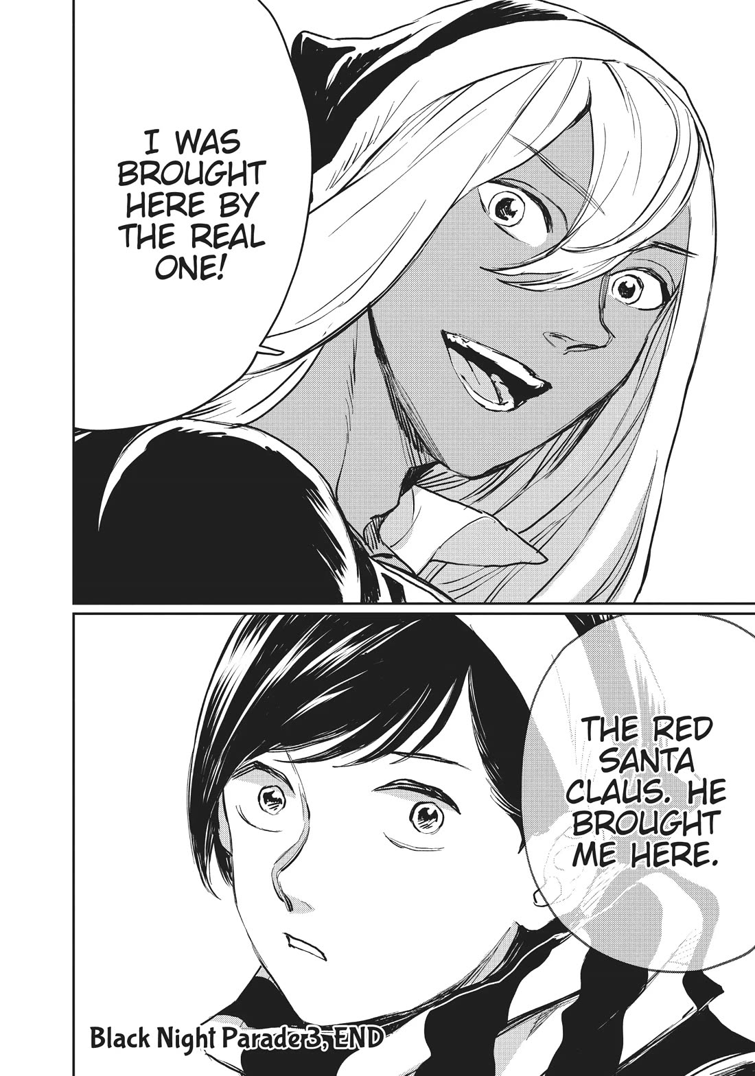 Black Night Parade Chapter 18 page 37 - Chapter 18: It's On, Brother! Santa Mania!