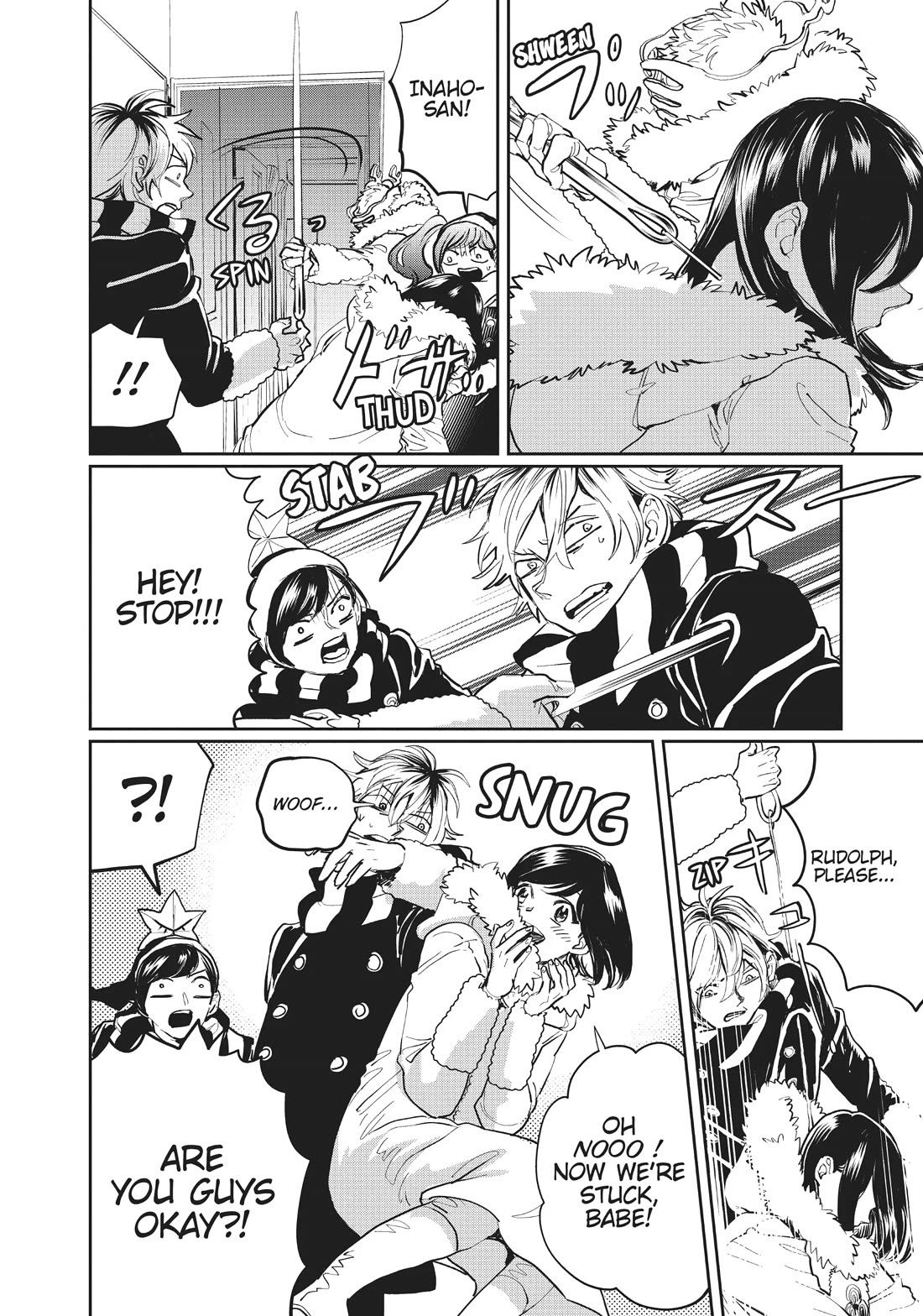 Black Night Parade Chapter 18 page 5 - Chapter 18: It's On, Brother! Santa Mania!