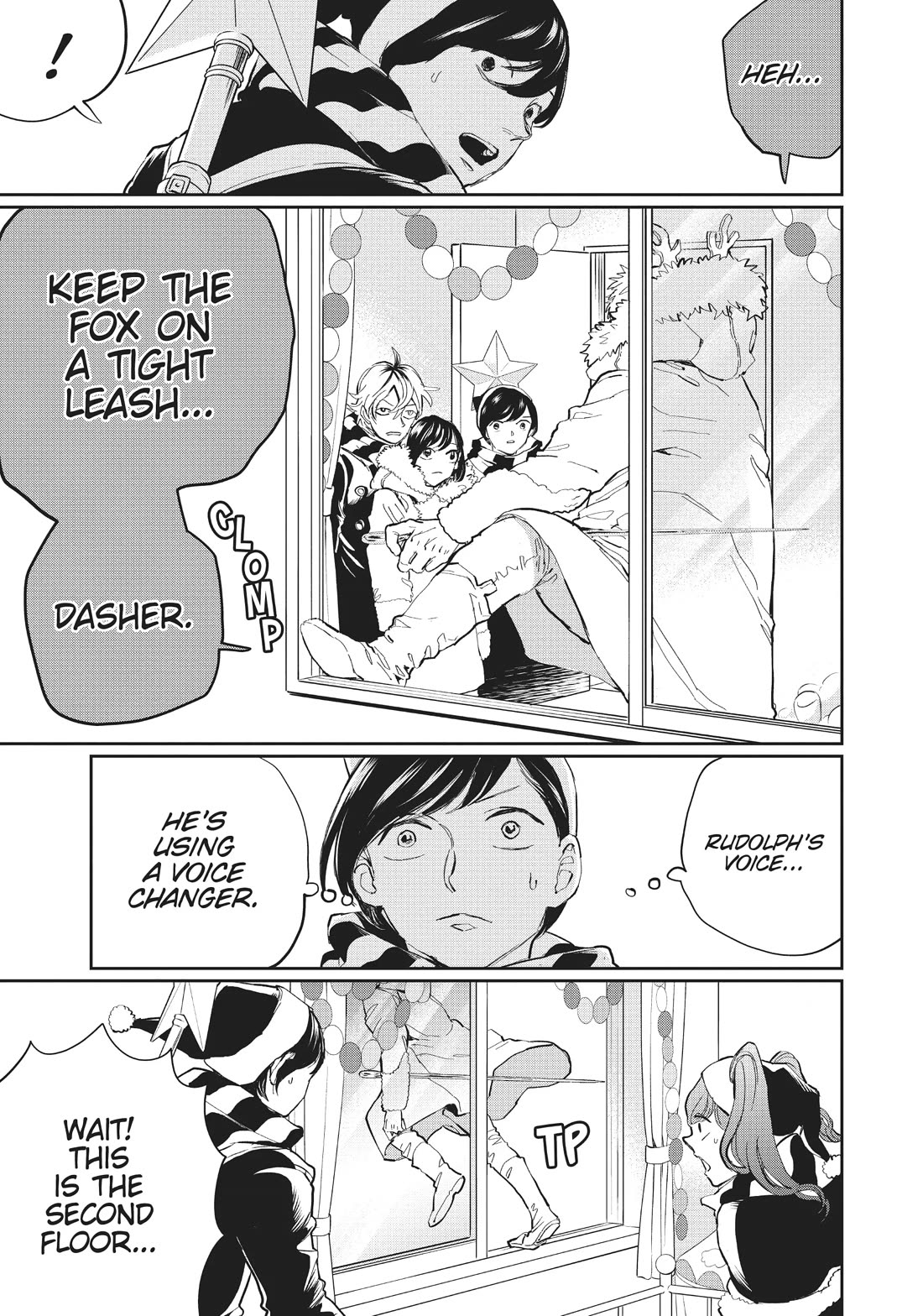 Black Night Parade Chapter 18 page 6 - Chapter 18: It's On, Brother! Santa Mania!