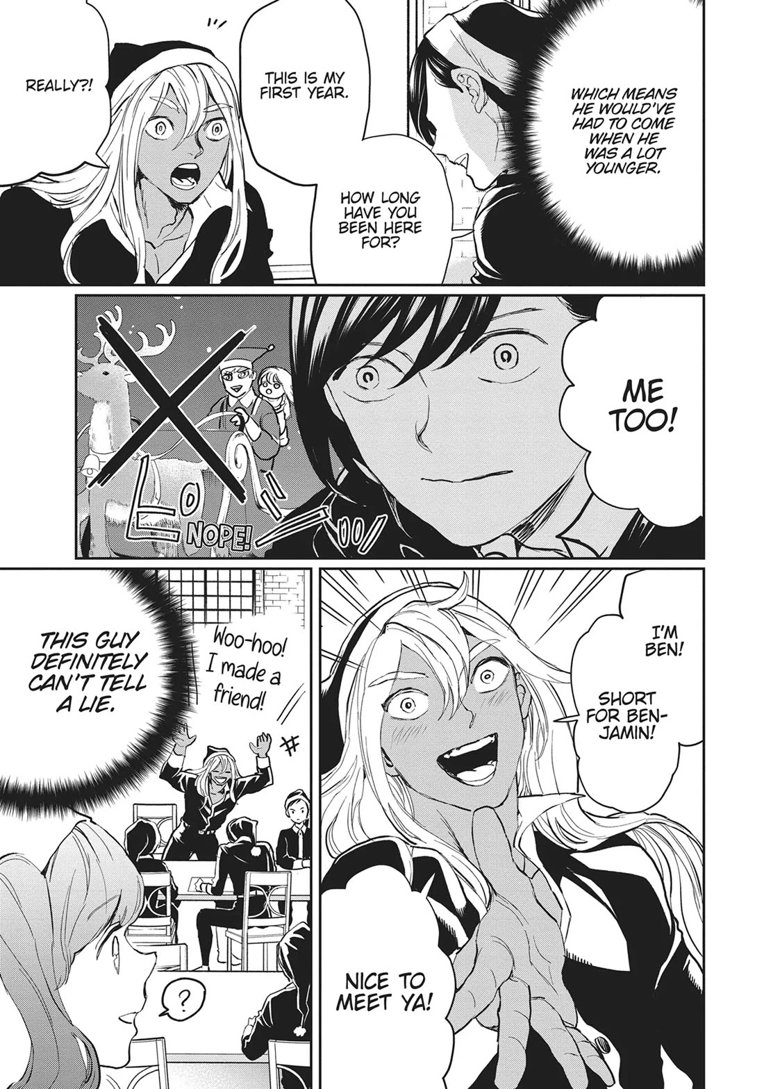Black Night Parade Chapter 19 page 16 - Chapter 19: A Wonderful Holiday