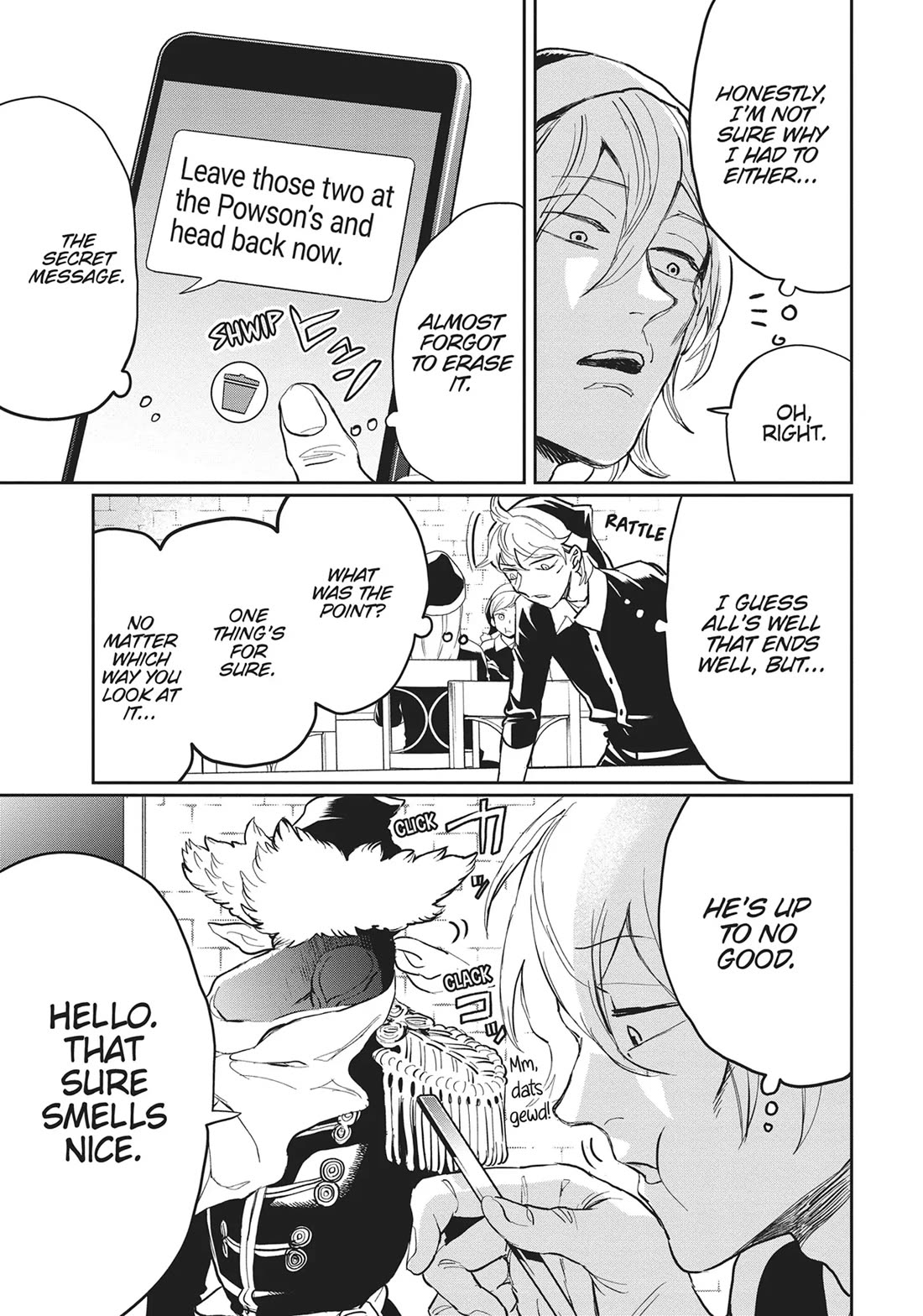 Black Night Parade Chapter 19 page 8 - Chapter 19: A Wonderful Holiday