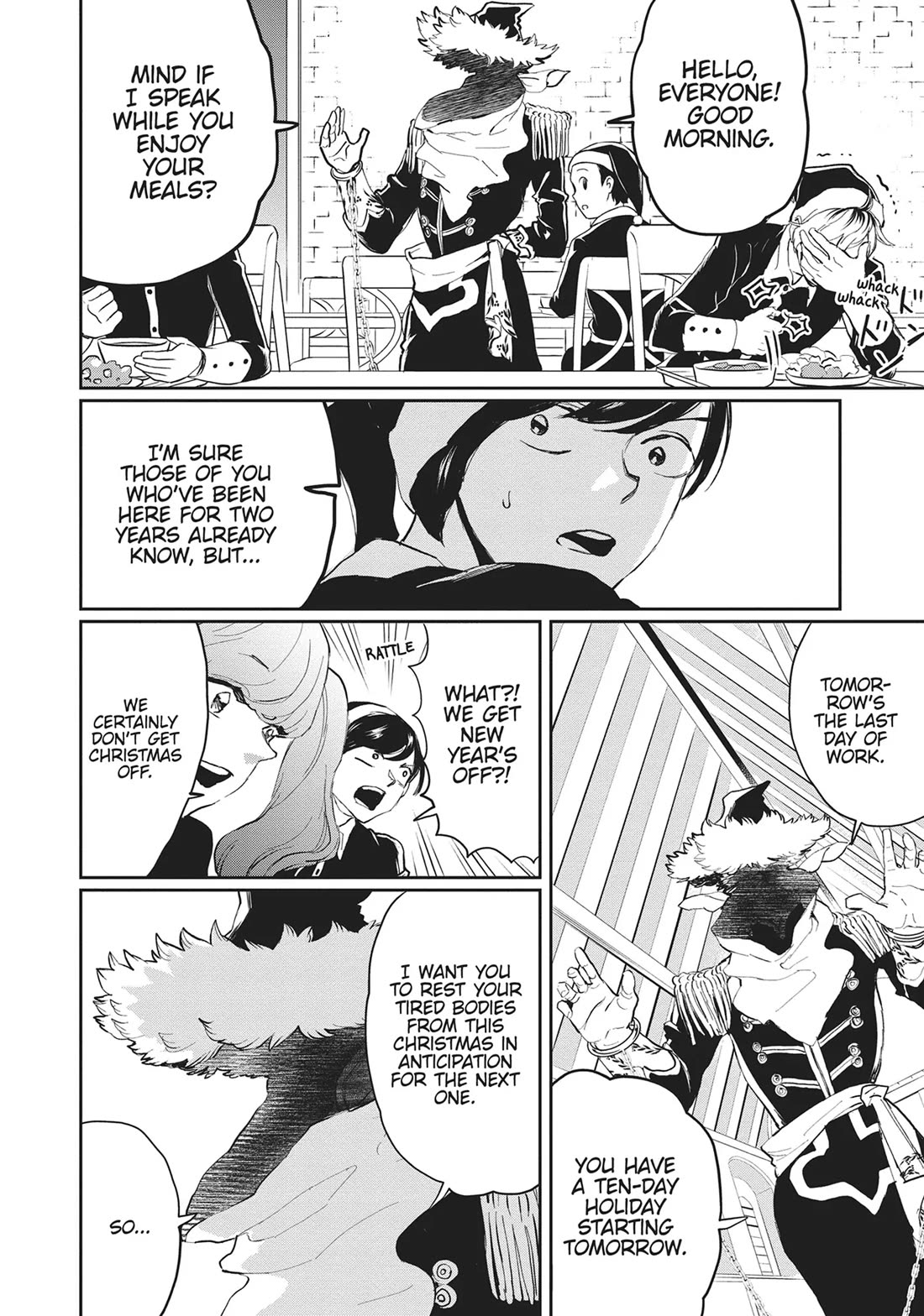 Black Night Parade Chapter 19 page 9 - Chapter 19: A Wonderful Holiday