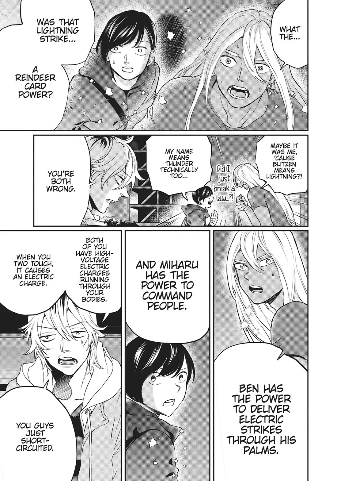 Black Night Parade Chapter 21 page 3 - Chapter 21: With Great Reindeer Power Comes...