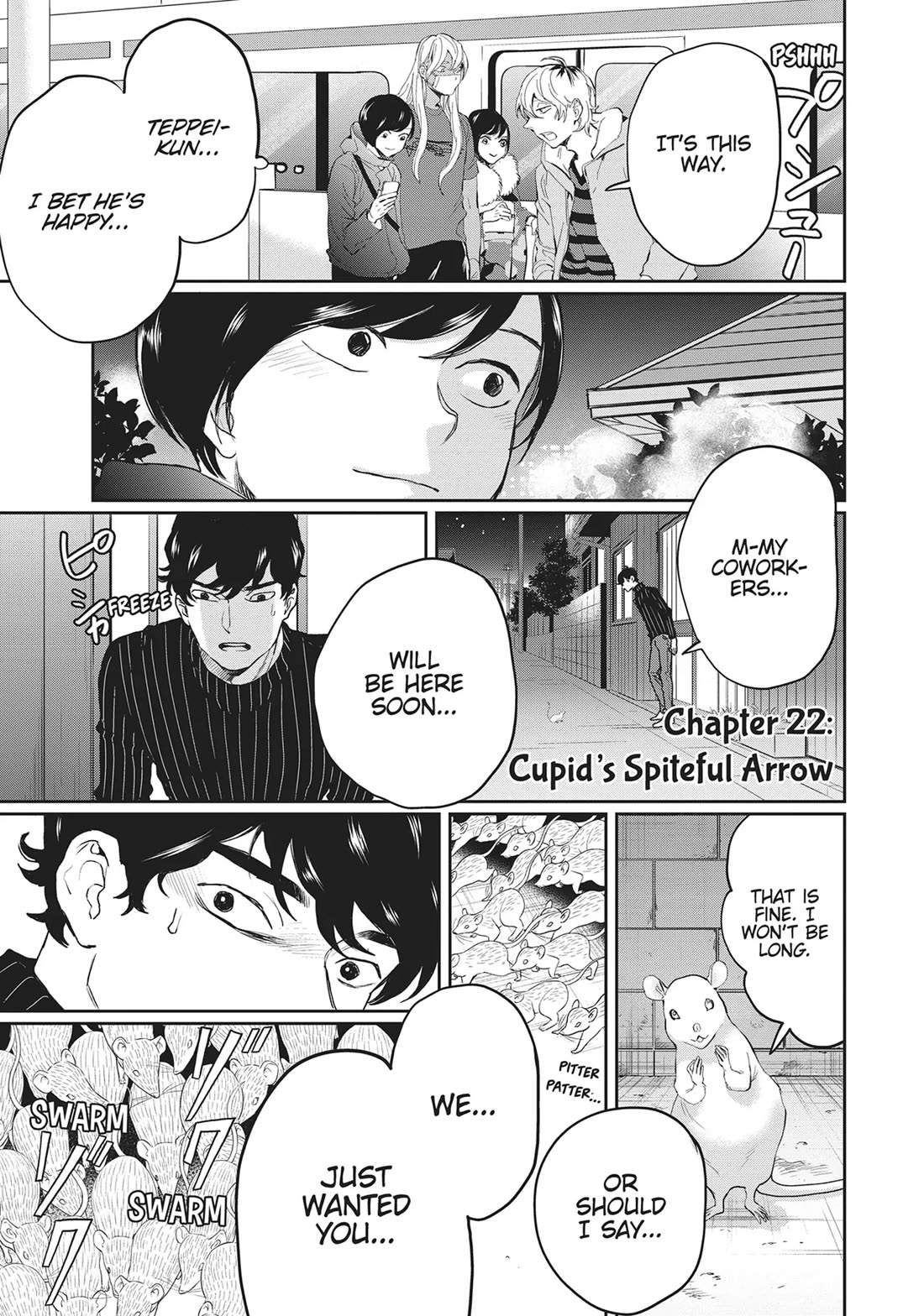 Black Night Parade Chapter 22 page 1 - Chapter 22: Cupid's Spiteful Arrow