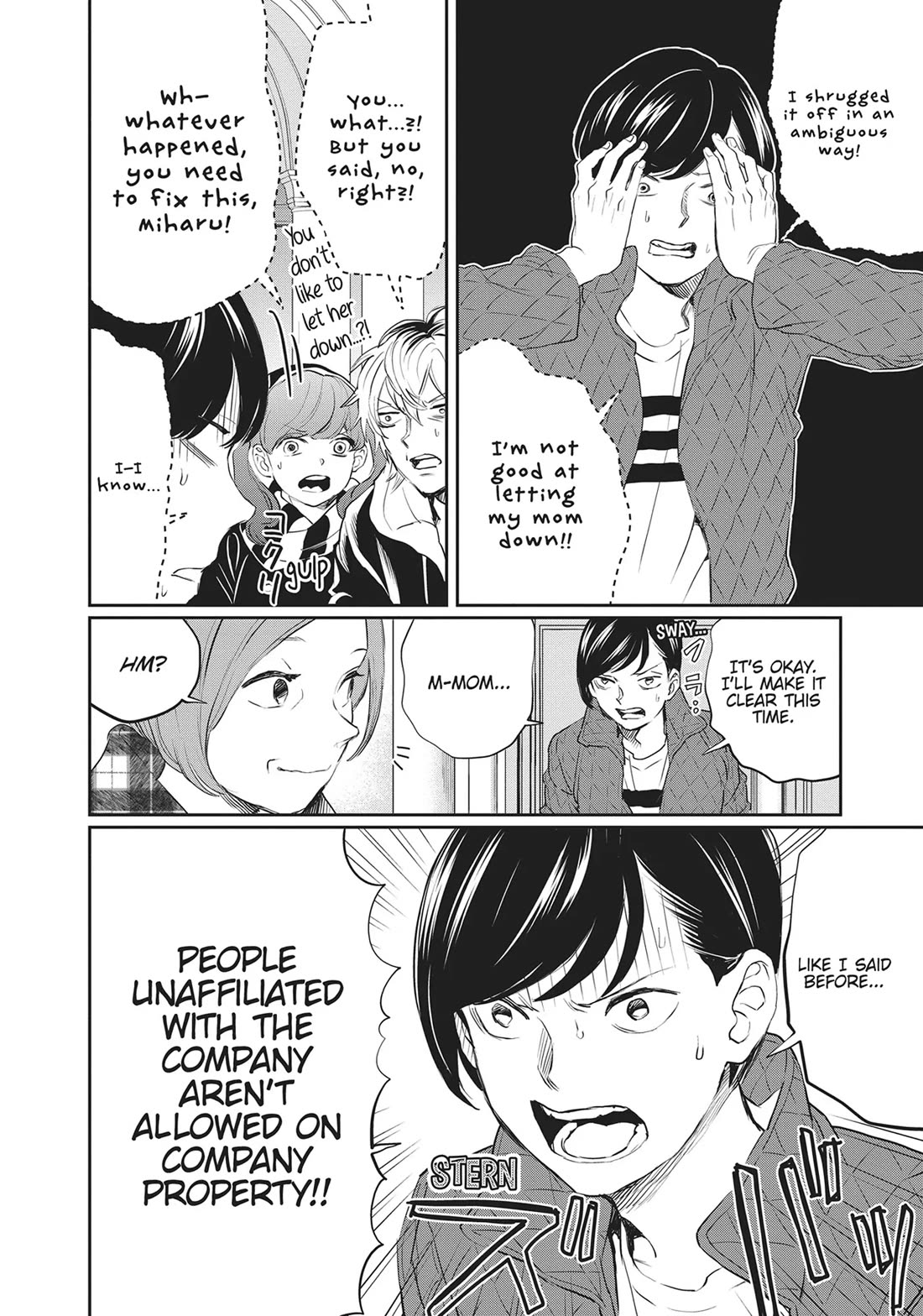 Black Night Parade Chapter 24 page 10 - Chapter 24: It's Bring Mom to Work Day