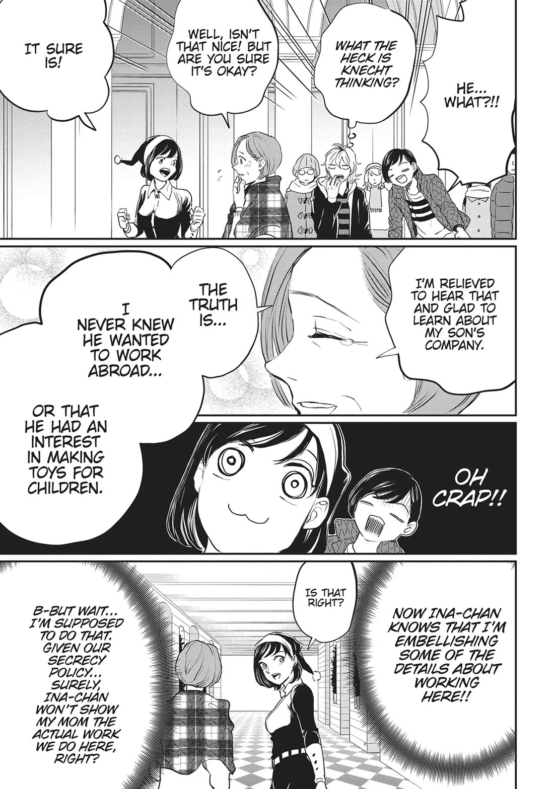 Black Night Parade Chapter 24 page 17 - Chapter 24: It's Bring Mom to Work Day