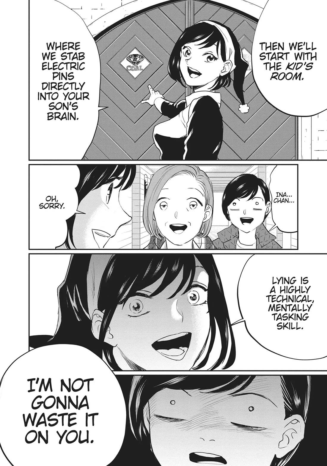 Black Night Parade Chapter 24 page 18 - Chapter 24: It's Bring Mom to Work Day