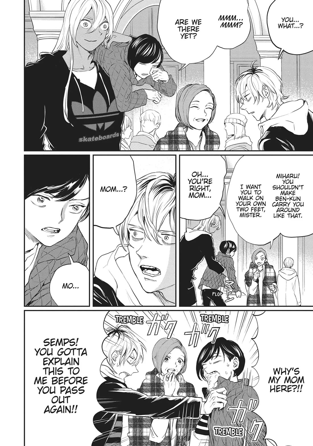 Black Night Parade Chapter 24 page 8 - Chapter 24: It's Bring Mom to Work Day