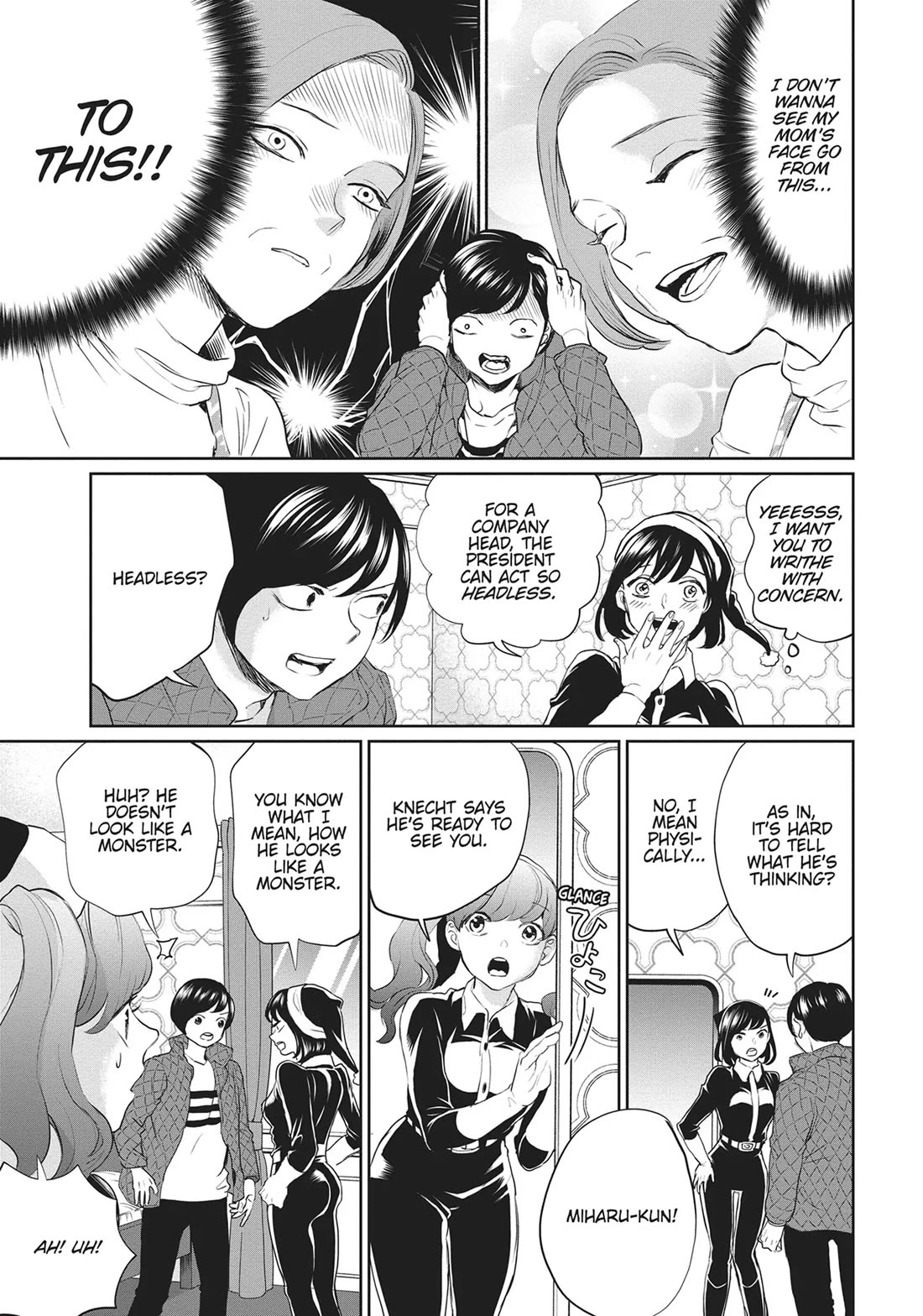 Black Night Parade Chapter 25 page 7 - Chapter 25: The Thrill of a Company Tour