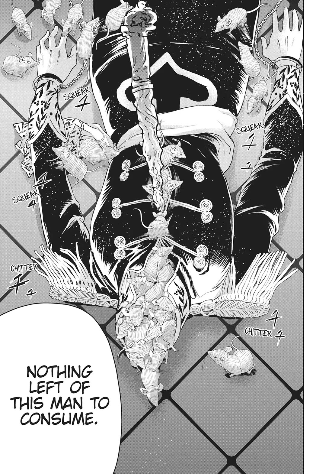 Black Night Parade Chapter 26 page 11 - Chapter 26: Faceless Santa and the Hungry Mice