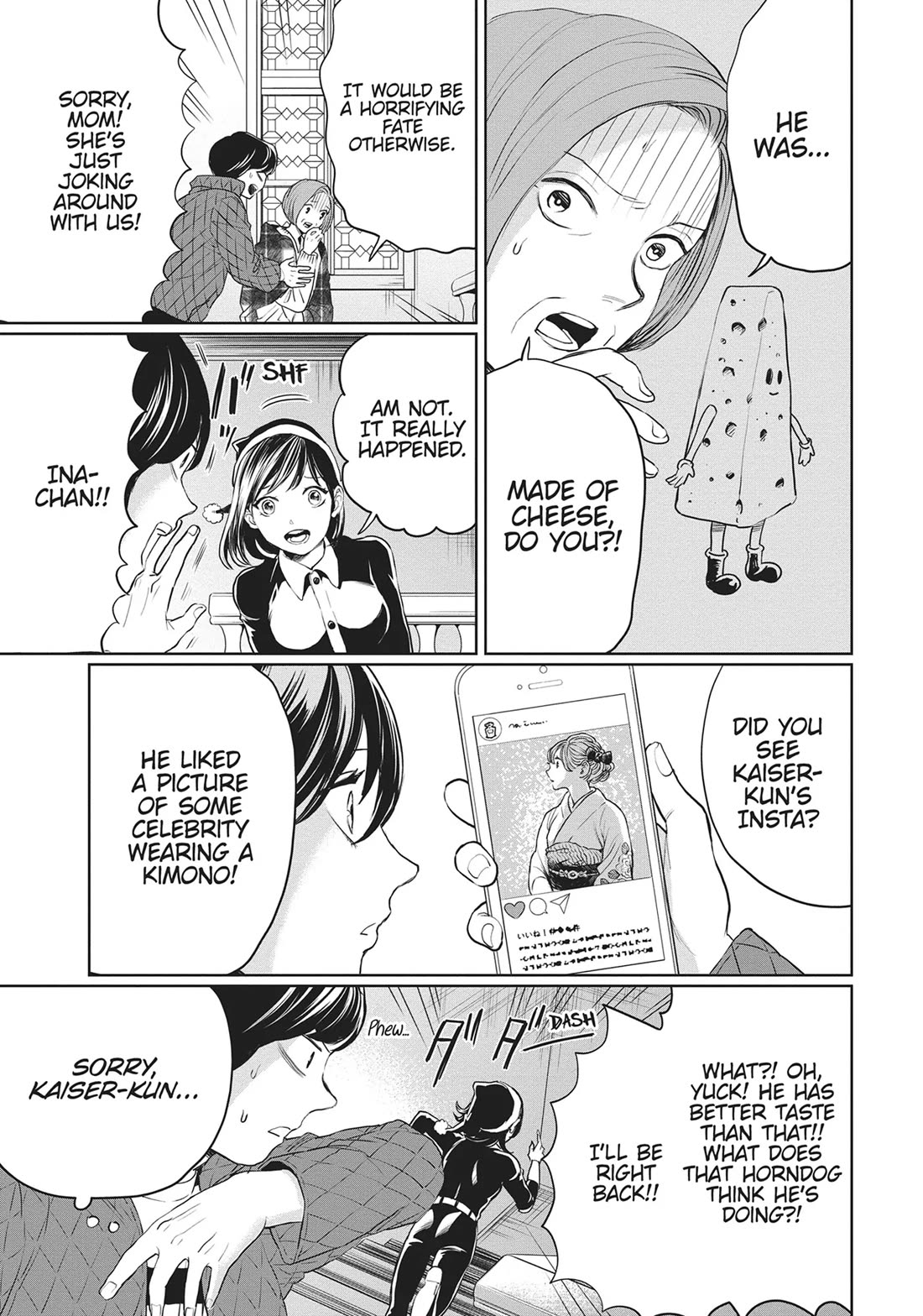 Black Night Parade Chapter 26 page 3 - Chapter 26: Faceless Santa and the Hungry Mice