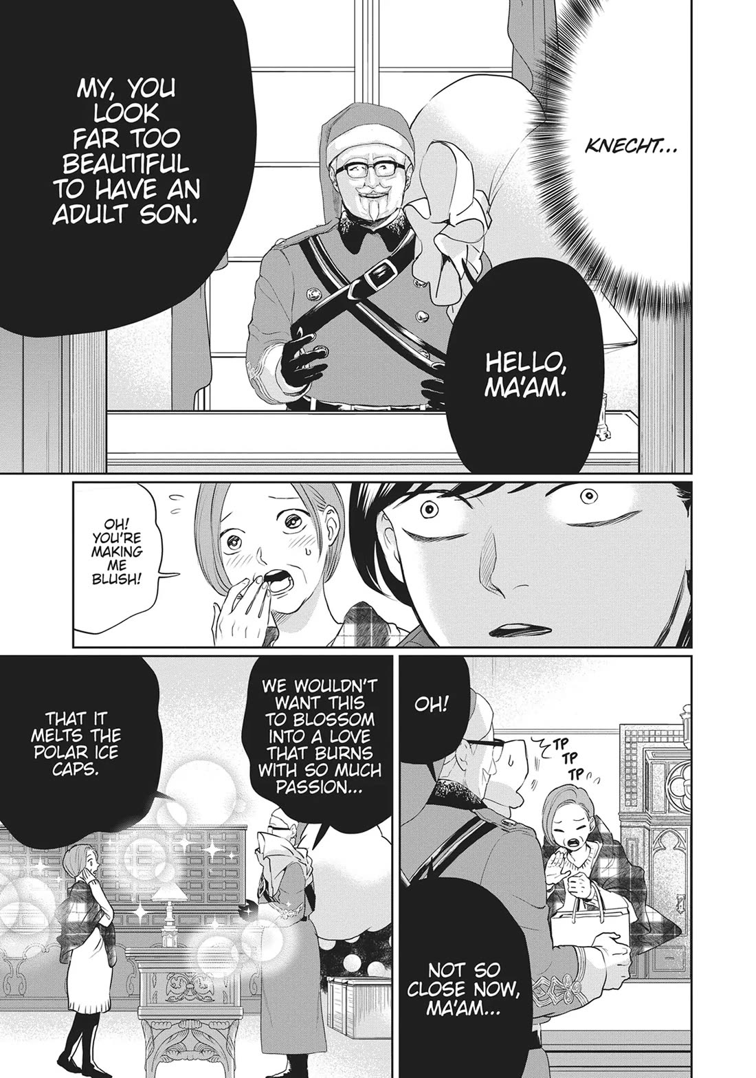 Black Night Parade Chapter 26 page 5 - Chapter 26: Faceless Santa and the Hungry Mice