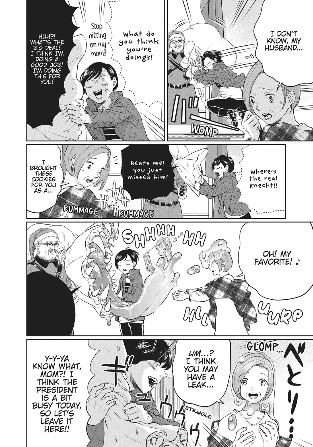 Black Night Parade Chapter 26 page 6 - Chapter 26: Faceless Santa and the Hungry Mice