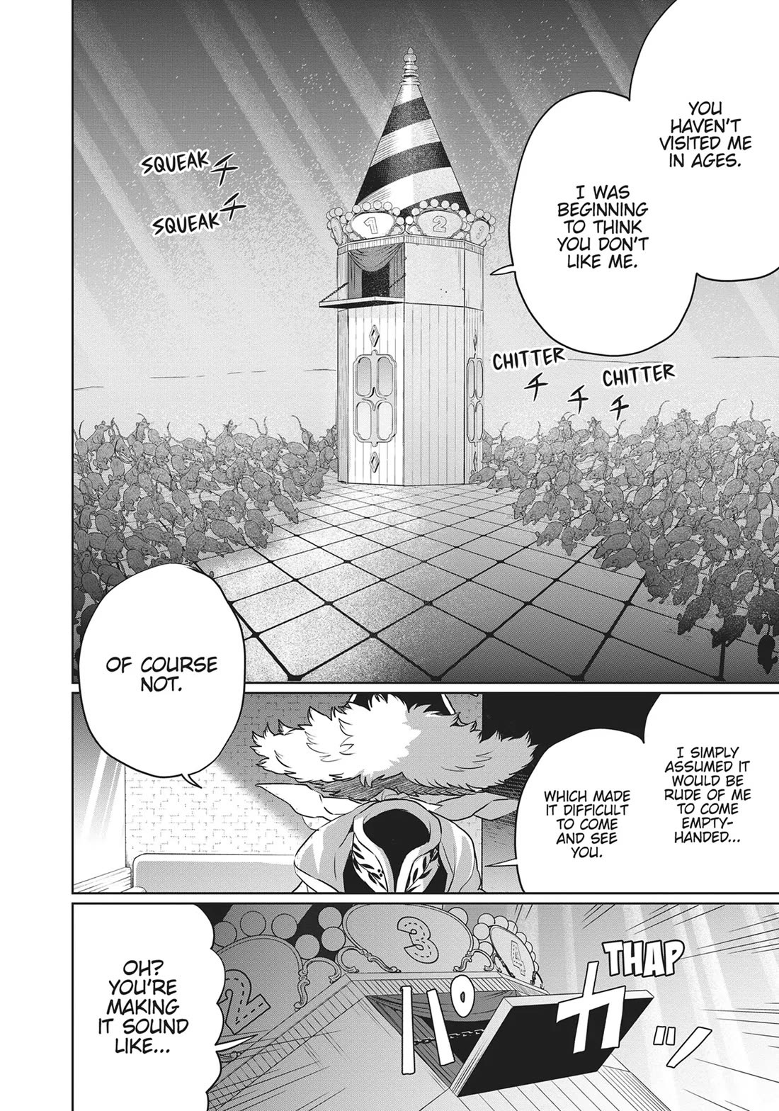 Black Night Parade Chapter 26 page 8 - Chapter 26: Faceless Santa and the Hungry Mice