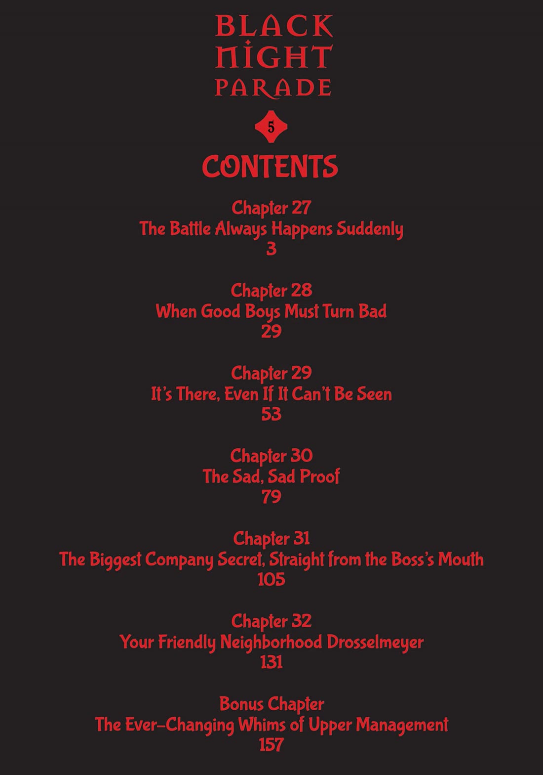 Black Night Parade Chapter 27 page 3 - Chapter 27: The Battle Always Happens Suddenly