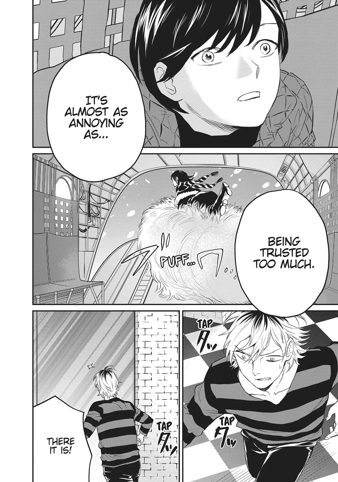 Black Night Parade Chapter 29 page 17 - Chapter 29: It's There, Even If It Can't Be Seen