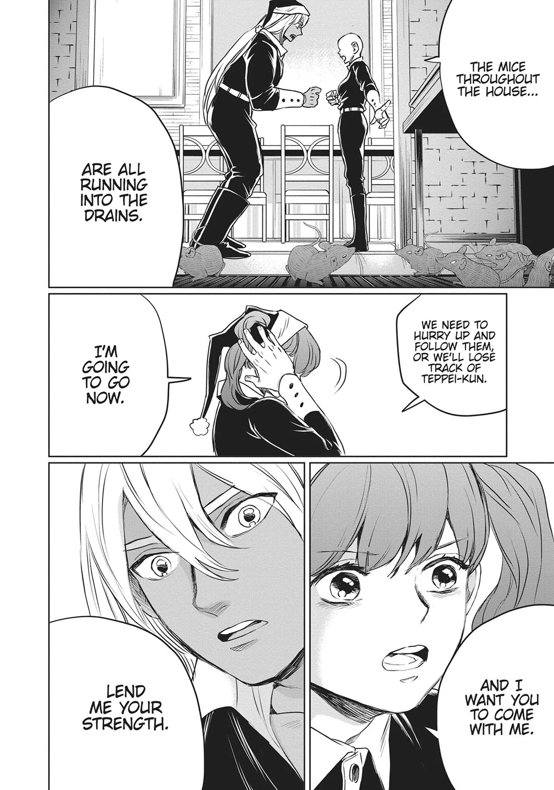 Black Night Parade Chapter 31 page 10 - Chapter 31: The Biggest Company Secret, Straight from the Boss's Mouth