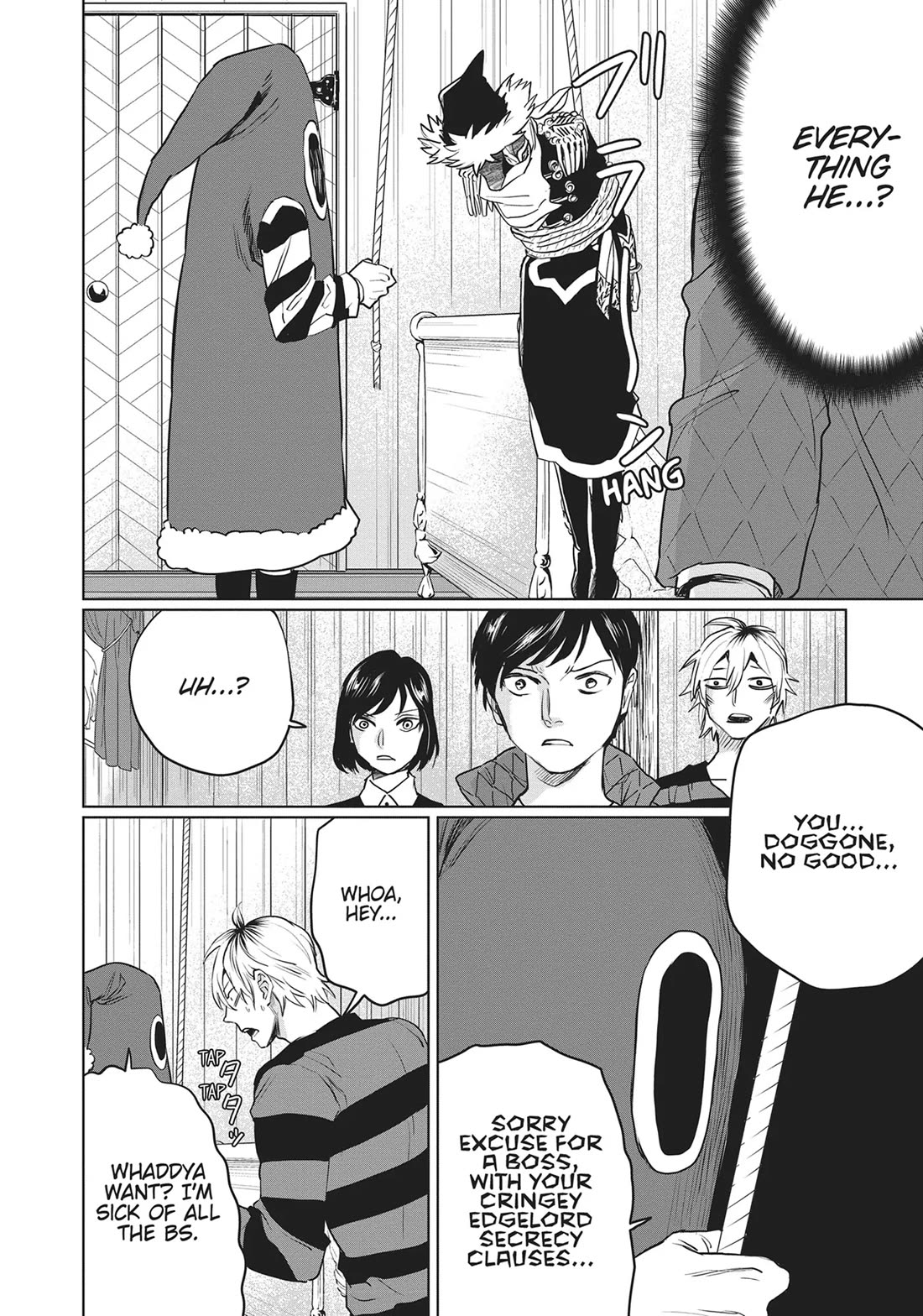 Black Night Parade Chapter 31 page 14 - Chapter 31: The Biggest Company Secret, Straight from the Boss's Mouth