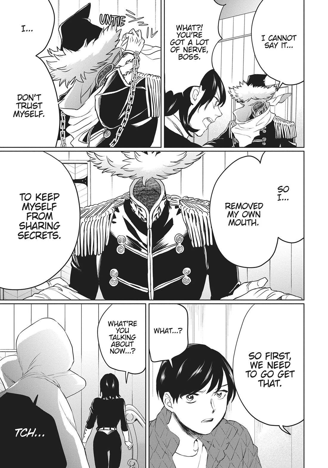 Black Night Parade Chapter 31 page 19 - Chapter 31: The Biggest Company Secret, Straight from the Boss's Mouth