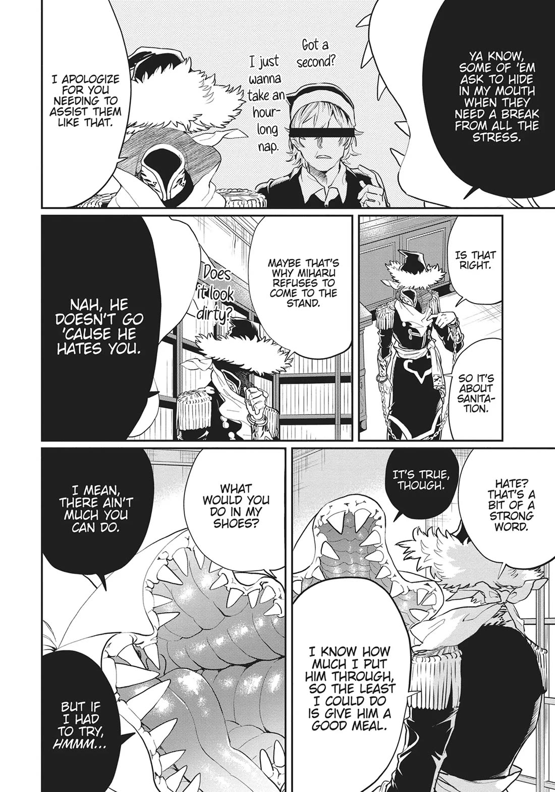 Black Night Parade Chapter 32.5 page 4 - Chapter 32.5: The Ever-Changing Whims of Upper Management