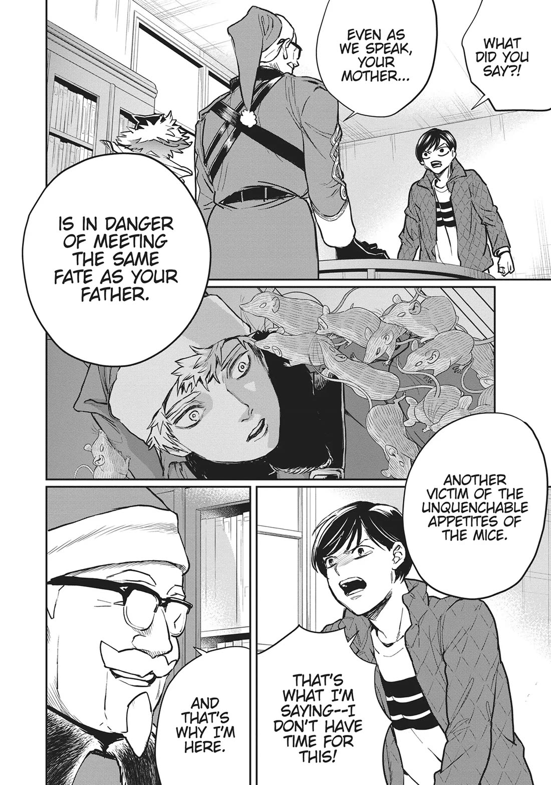 Black Night Parade Chapter 33 page 11 - Chapter 33: The Secret of the Santa Claus House
