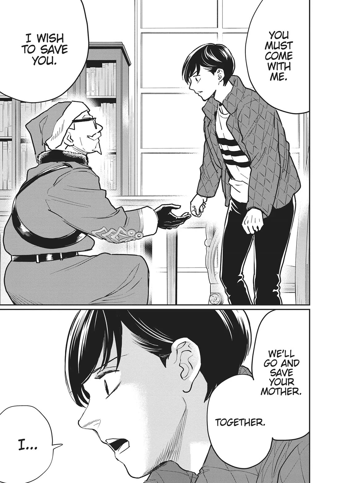 Black Night Parade Chapter 33 page 12 - Chapter 33: The Secret of the Santa Claus House