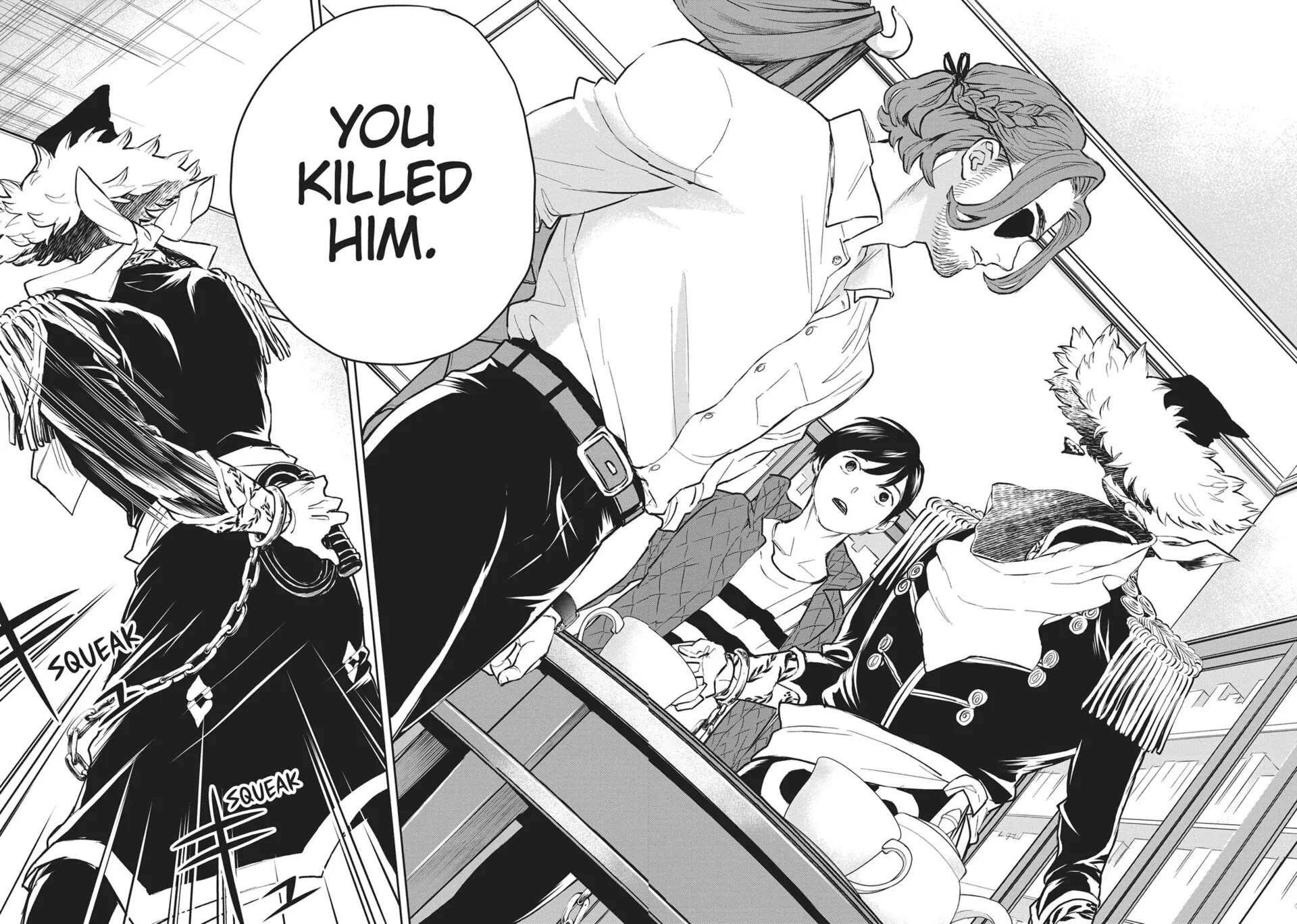 Black Night Parade Chapter 33 page 18 - Chapter 33: The Secret of the Santa Claus House