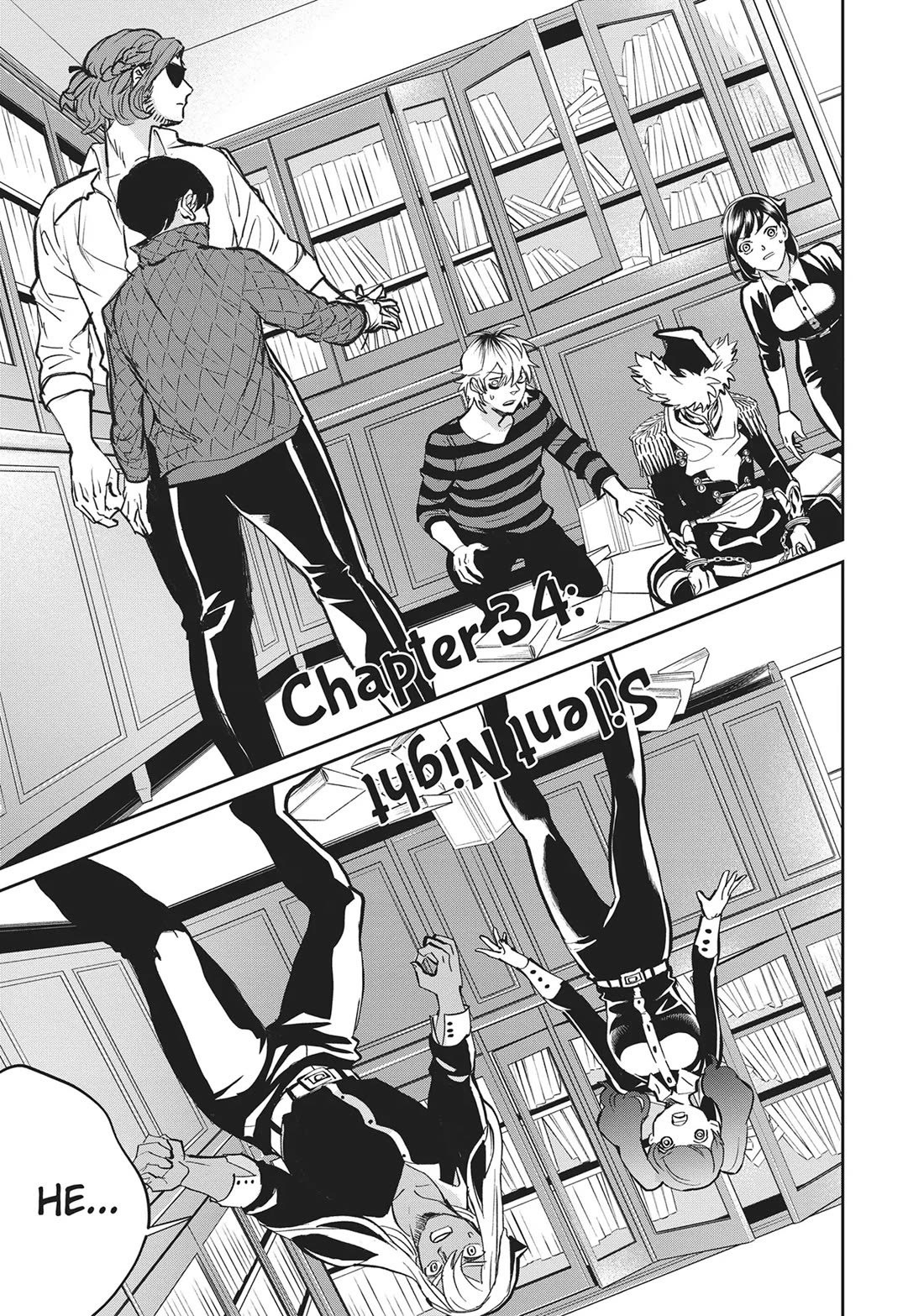 Black Night Parade Chapter 34 page 1 - Chapter 34: Silent Night