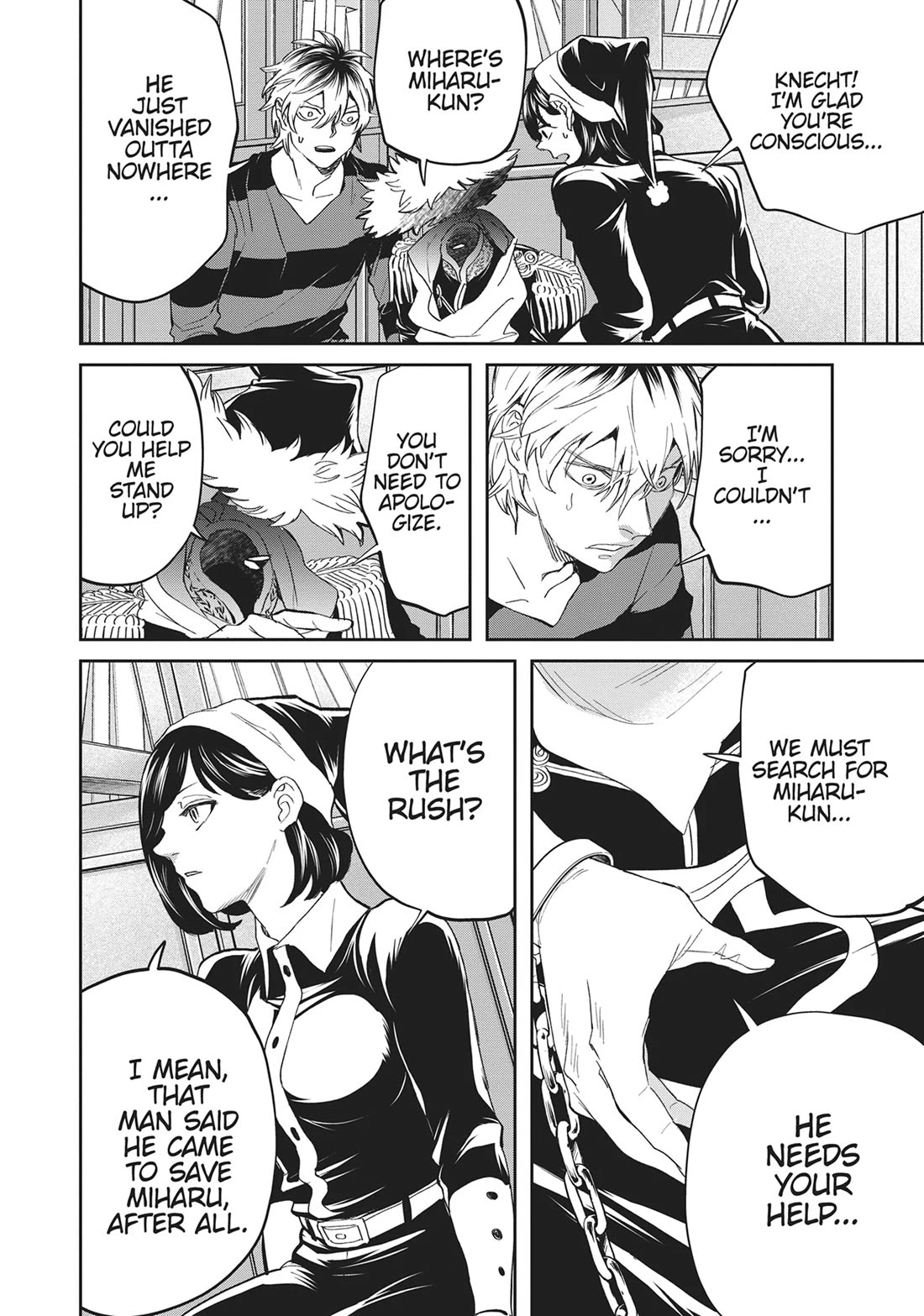 Black Night Parade Chapter 35 page 10 - Chapter 35: The World Santa Knows