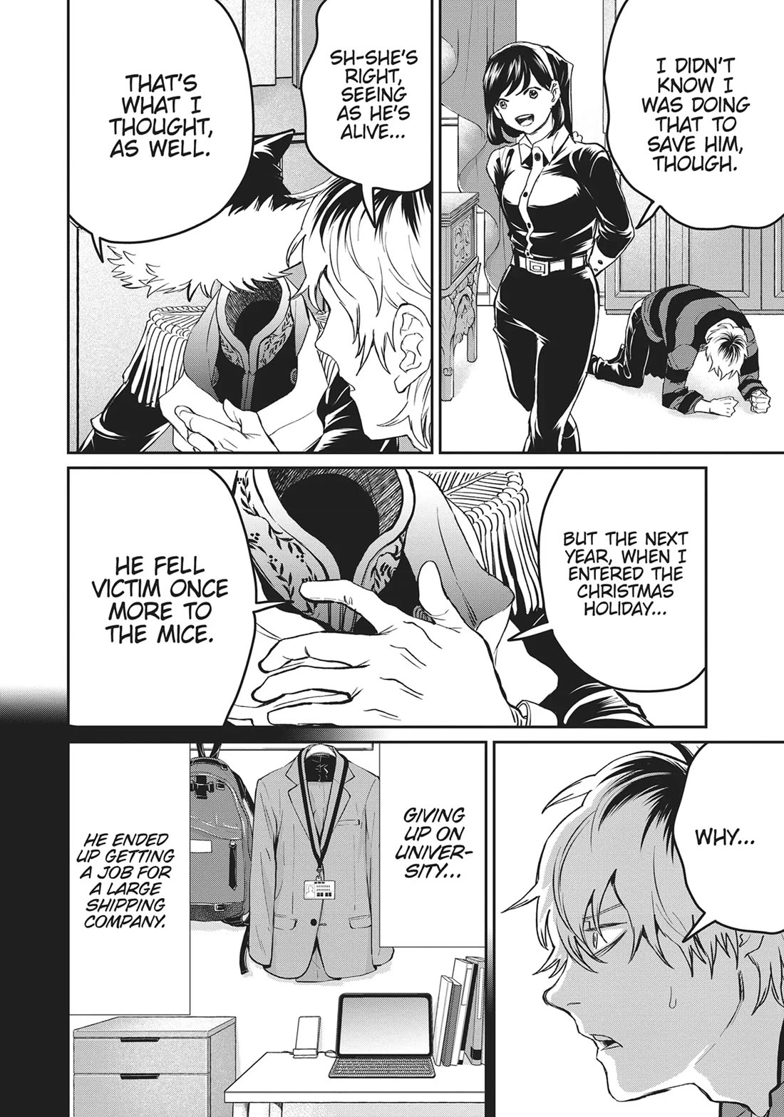 Black Night Parade Chapter 36 page 10 - Chapter 36: Your Cold Body on the Holiest of Nights