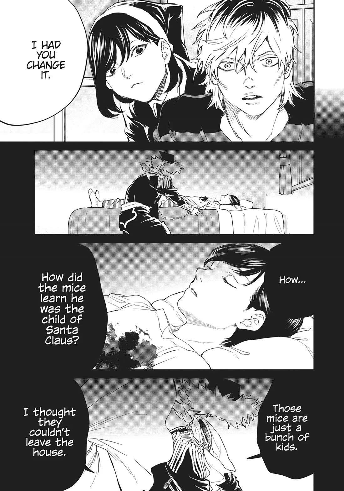Black Night Parade Chapter 36 page 3 - Chapter 36: Your Cold Body on the Holiest of Nights