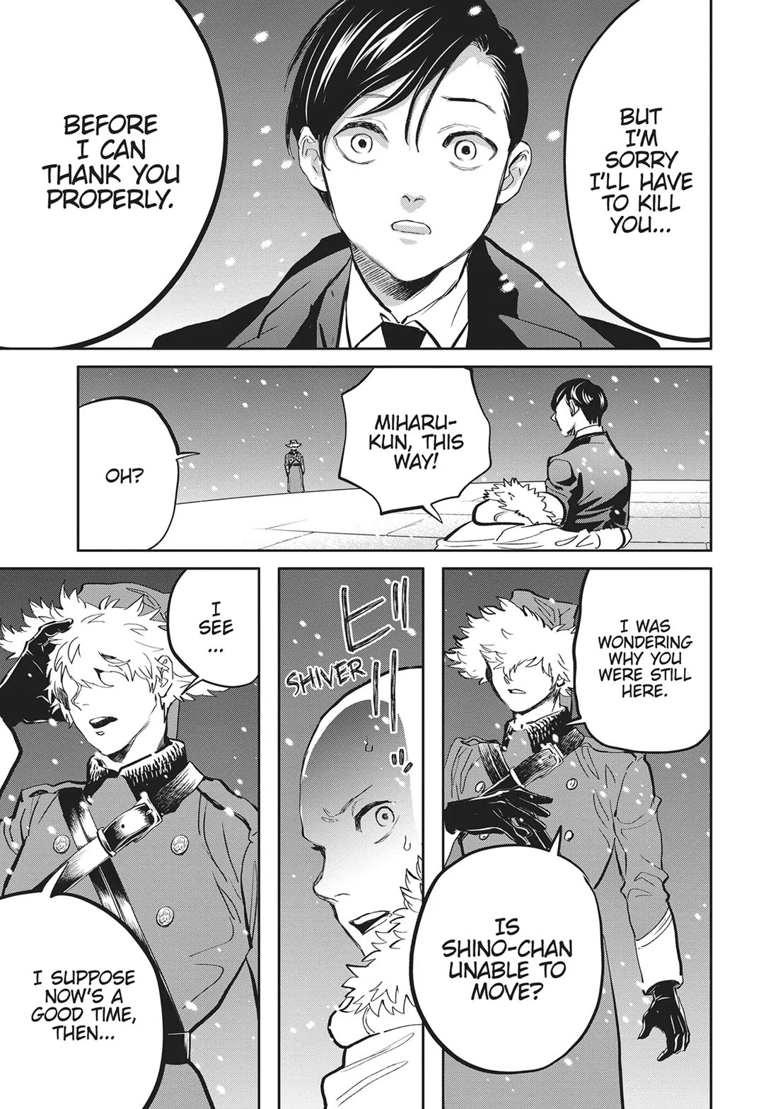 Black Night Parade Chapter 39 page 14 - Chapter 39: All Thanks to You and All My Fault