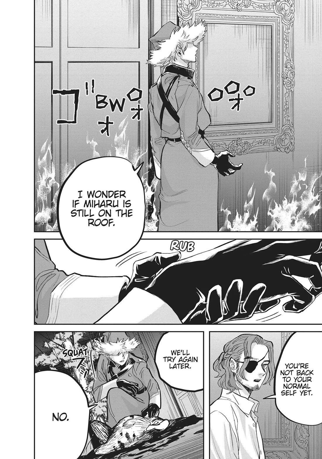 Black Night Parade Chapter 39 page 5 - Chapter 39: All Thanks to You and All My Fault