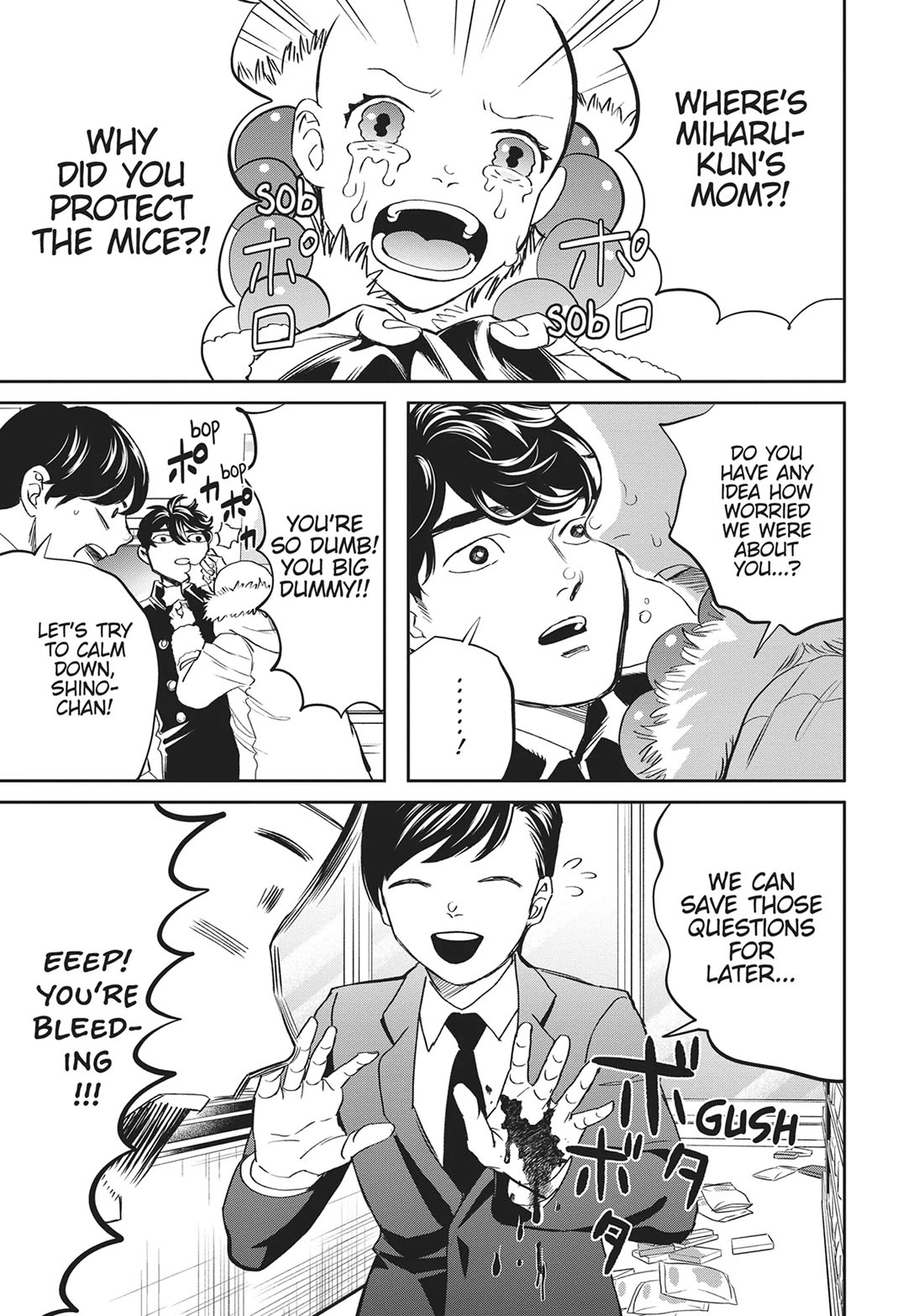 Black Night Parade Chapter 41 page 14 - Chapter 41: The Powerful Blood of Atlas