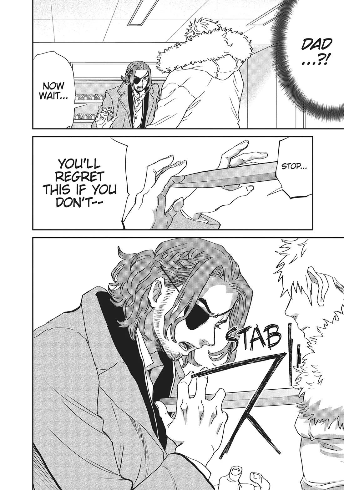 Black Night Parade Chapter 44 page 12 - Chapter 44: Red Santa Claus's Sword