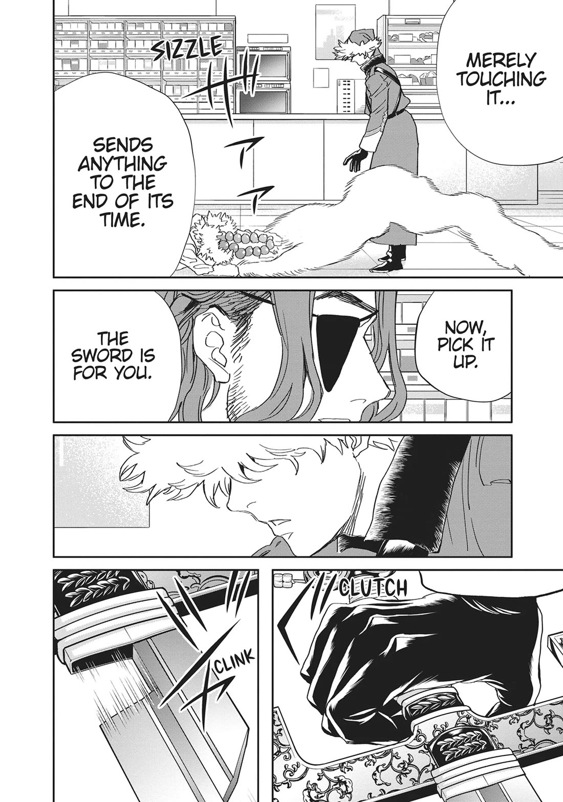Black Night Parade Chapter 44 page 22 - Chapter 44: Red Santa Claus's Sword