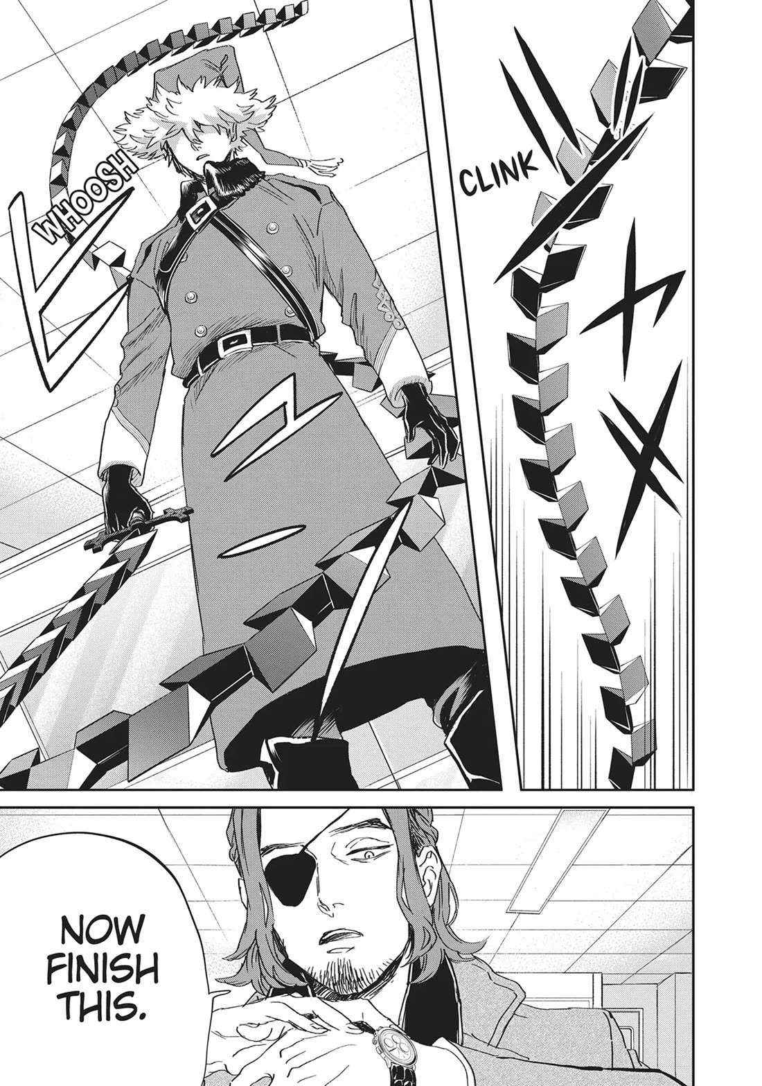 Black Night Parade Chapter 44 page 23 - Chapter 44: Red Santa Claus's Sword