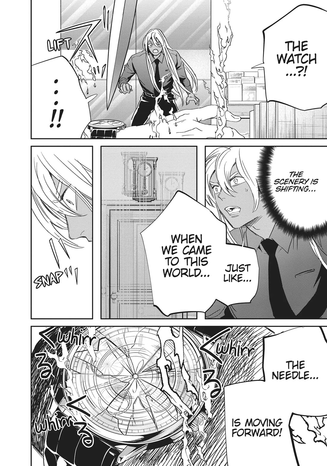 Black Night Parade Chapter 44 page 34 - Chapter 44: Red Santa Claus's Sword