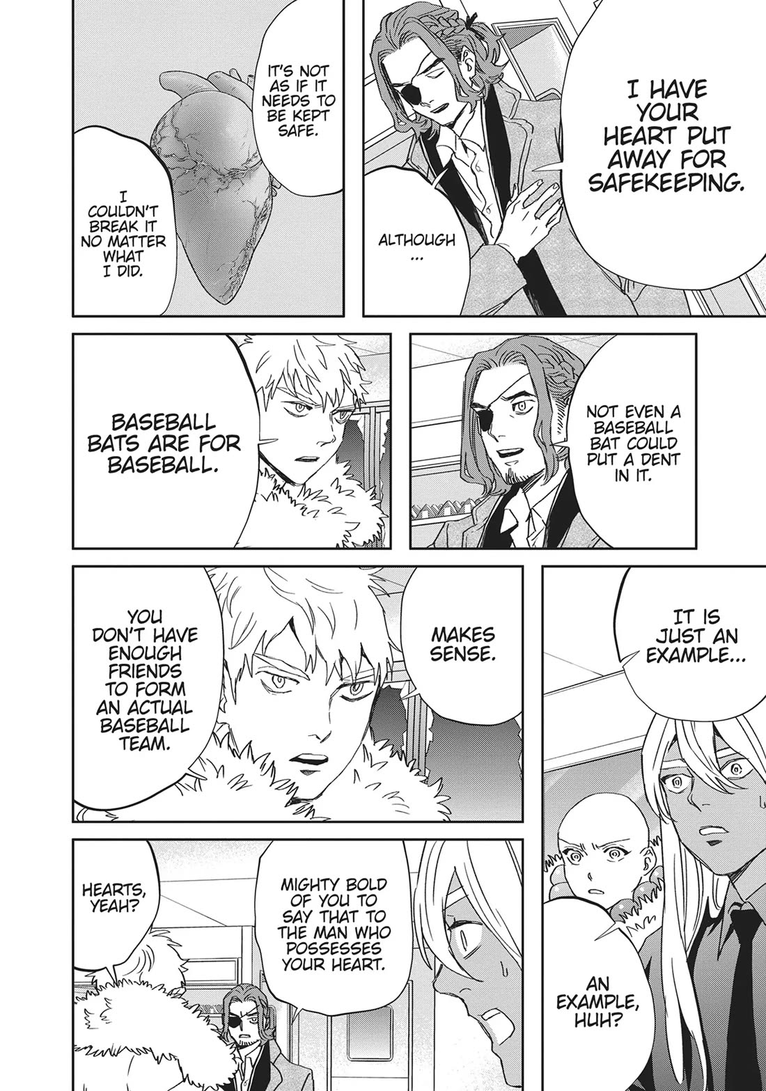 Black Night Parade Chapter 44 page 4 - Chapter 44: Red Santa Claus's Sword