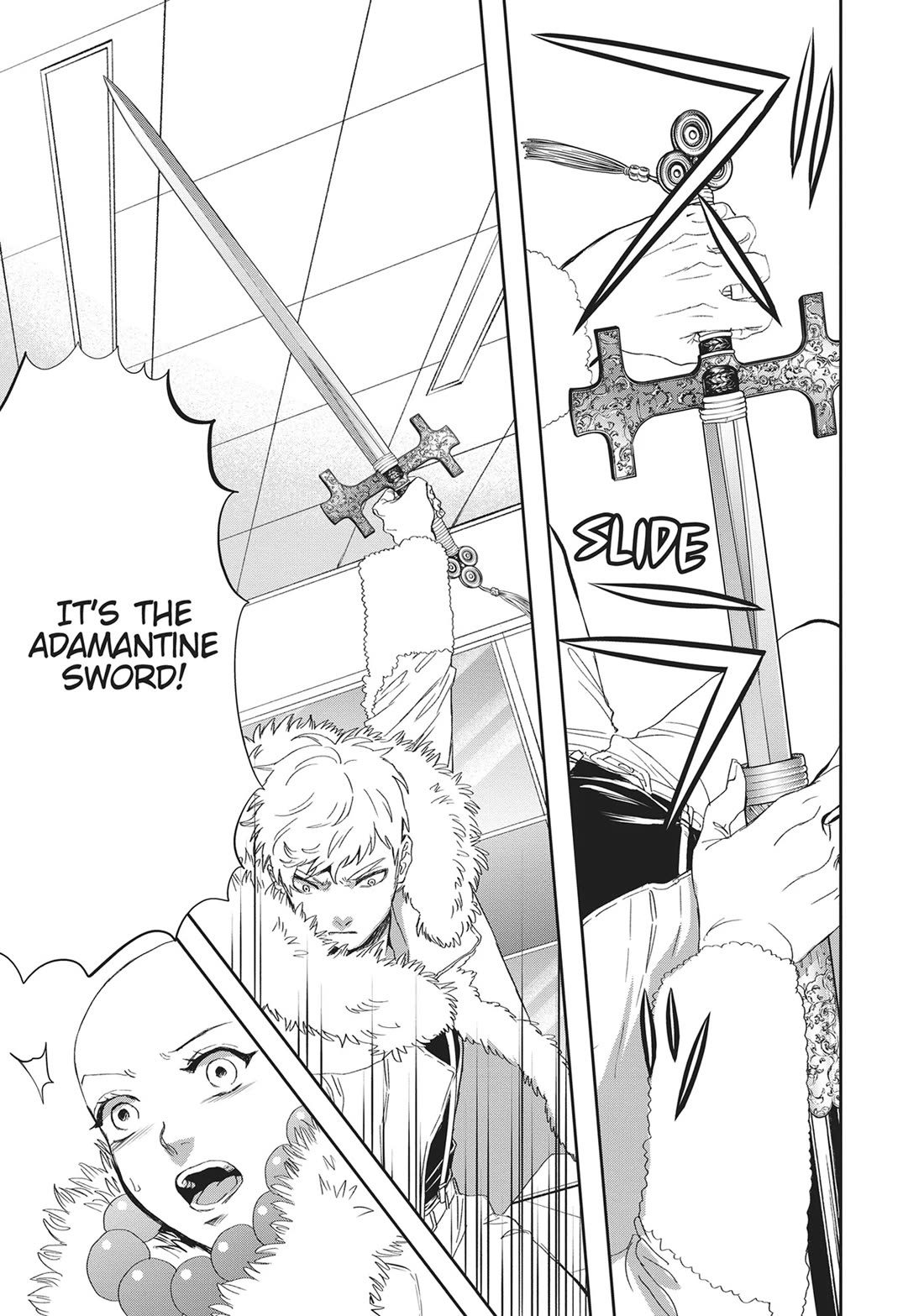 Black Night Parade Chapter 44 page 7 - Chapter 44: Red Santa Claus's Sword