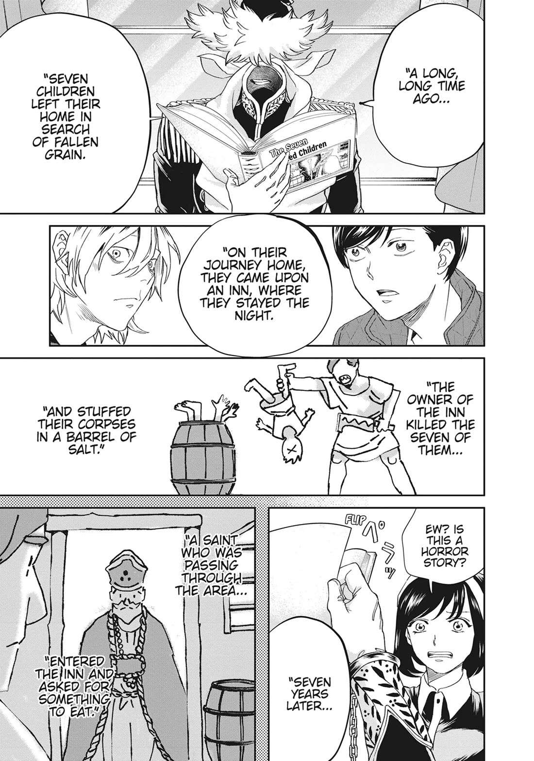 Black Night Parade Chapter 45 page 16 - Chapter 45: The Seven Salted Children