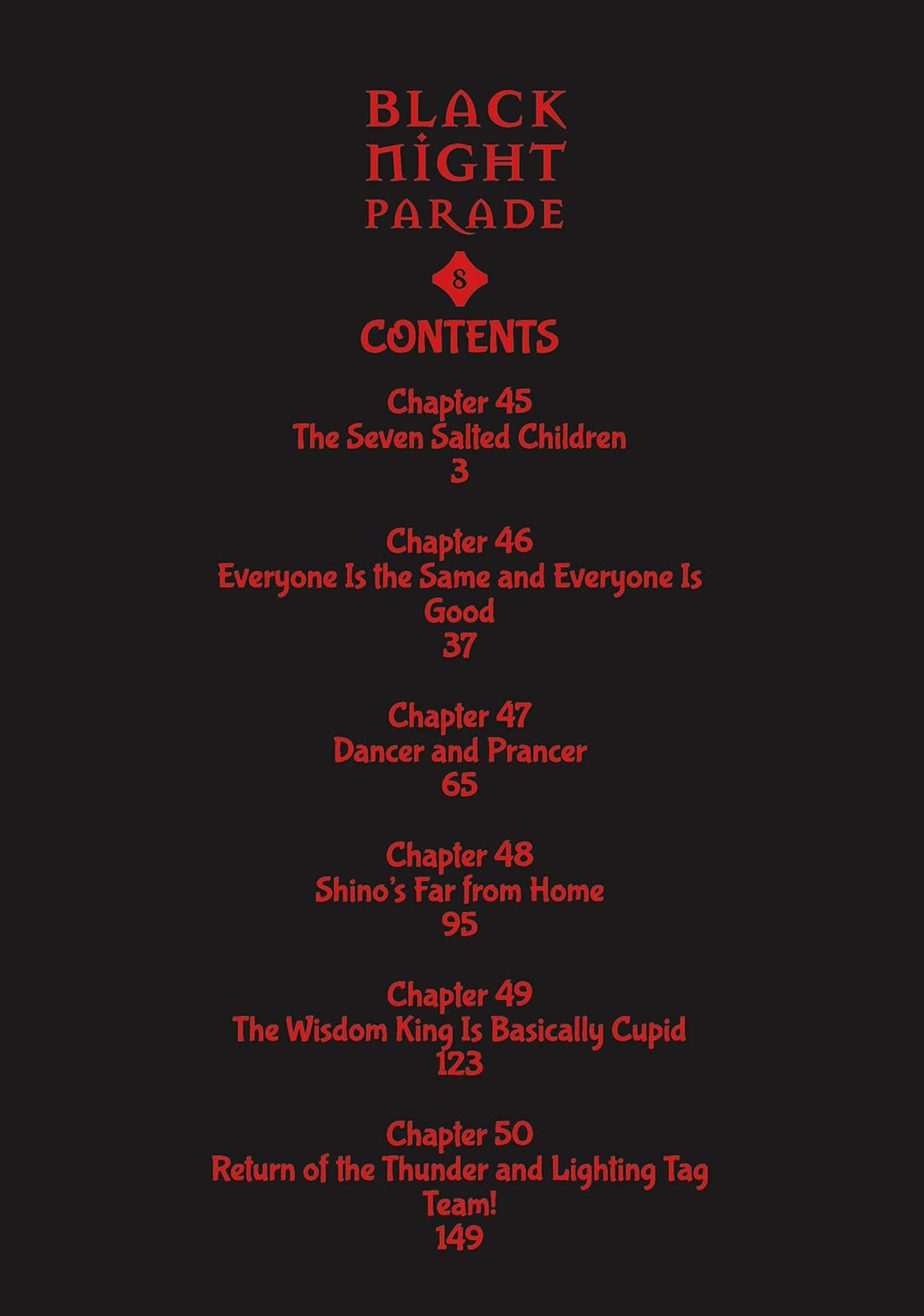 Black Night Parade Chapter 45 page 3 - Chapter 45: The Seven Salted Children