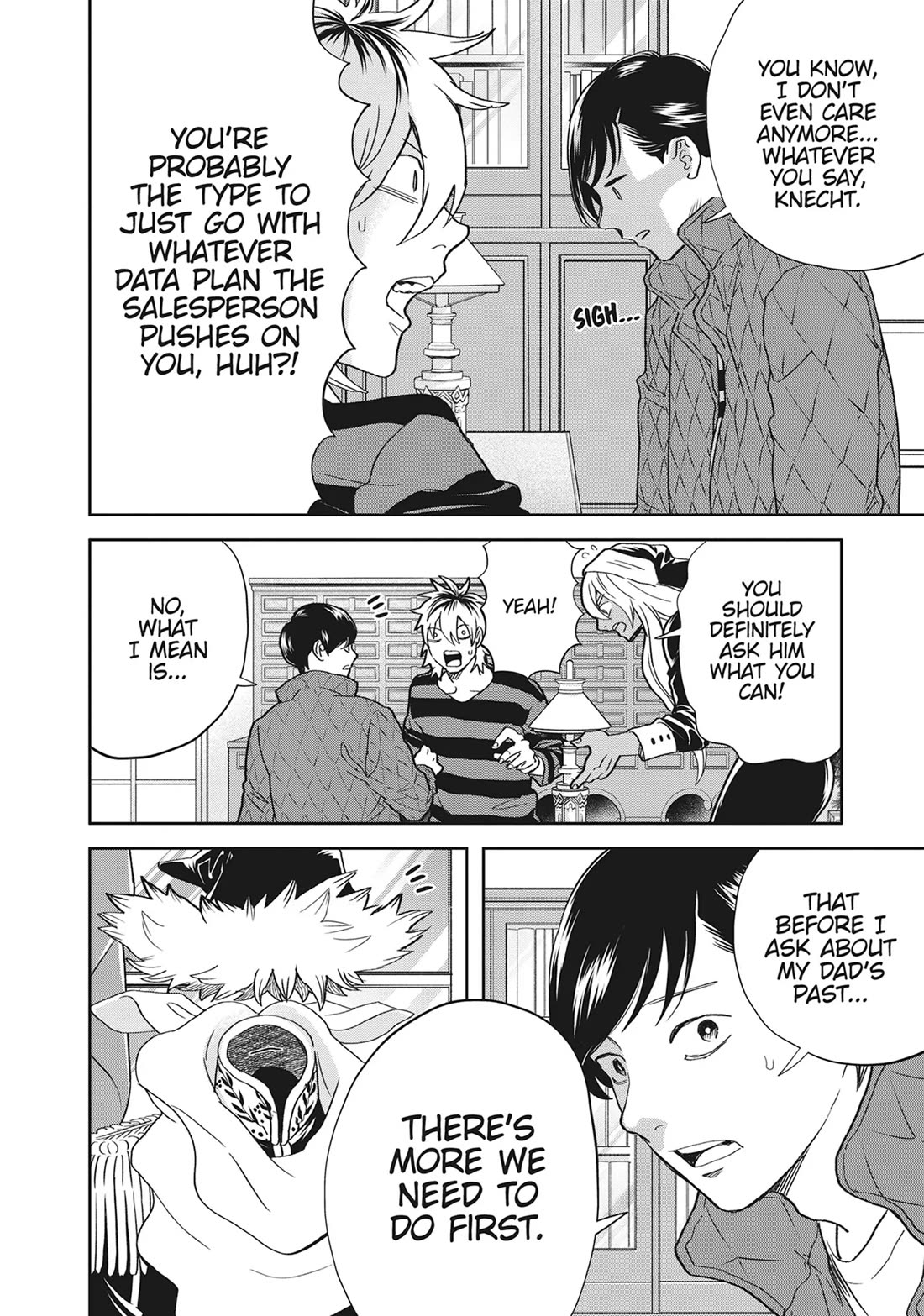 Black Night Parade Chapter 46 page 4 - Chapter 46: Everyone Is the Same and Everyone Is Good